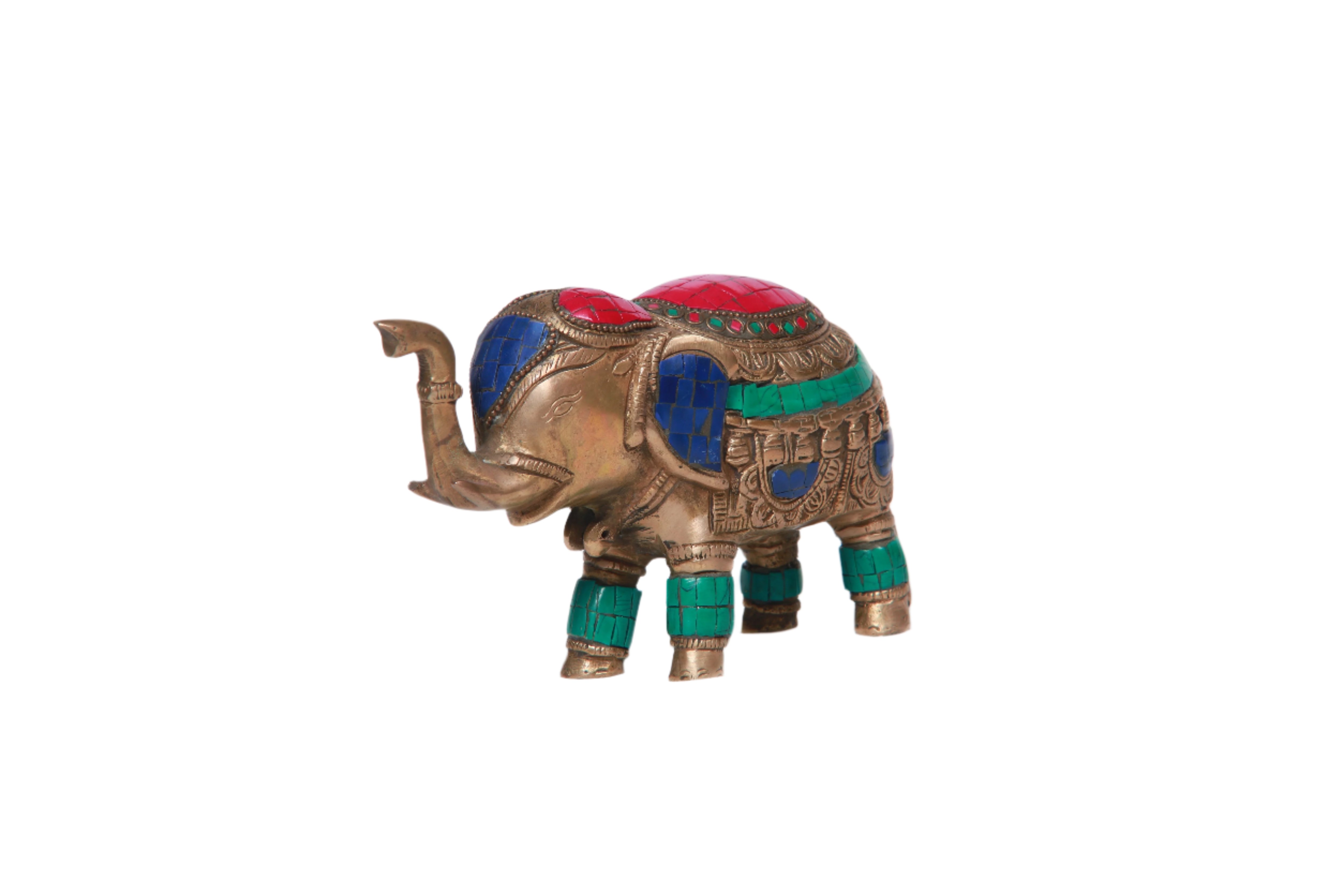 Brass Elephant Decor