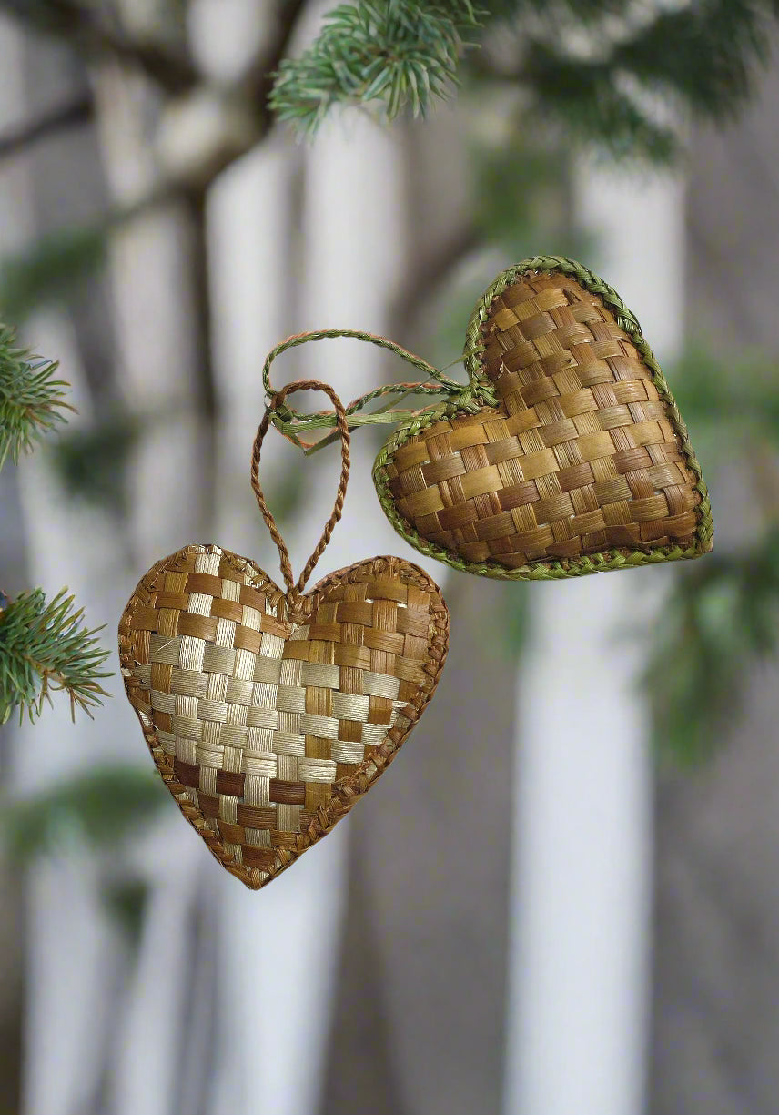 Screwpine Heart Shaped Decoration | Single Piece