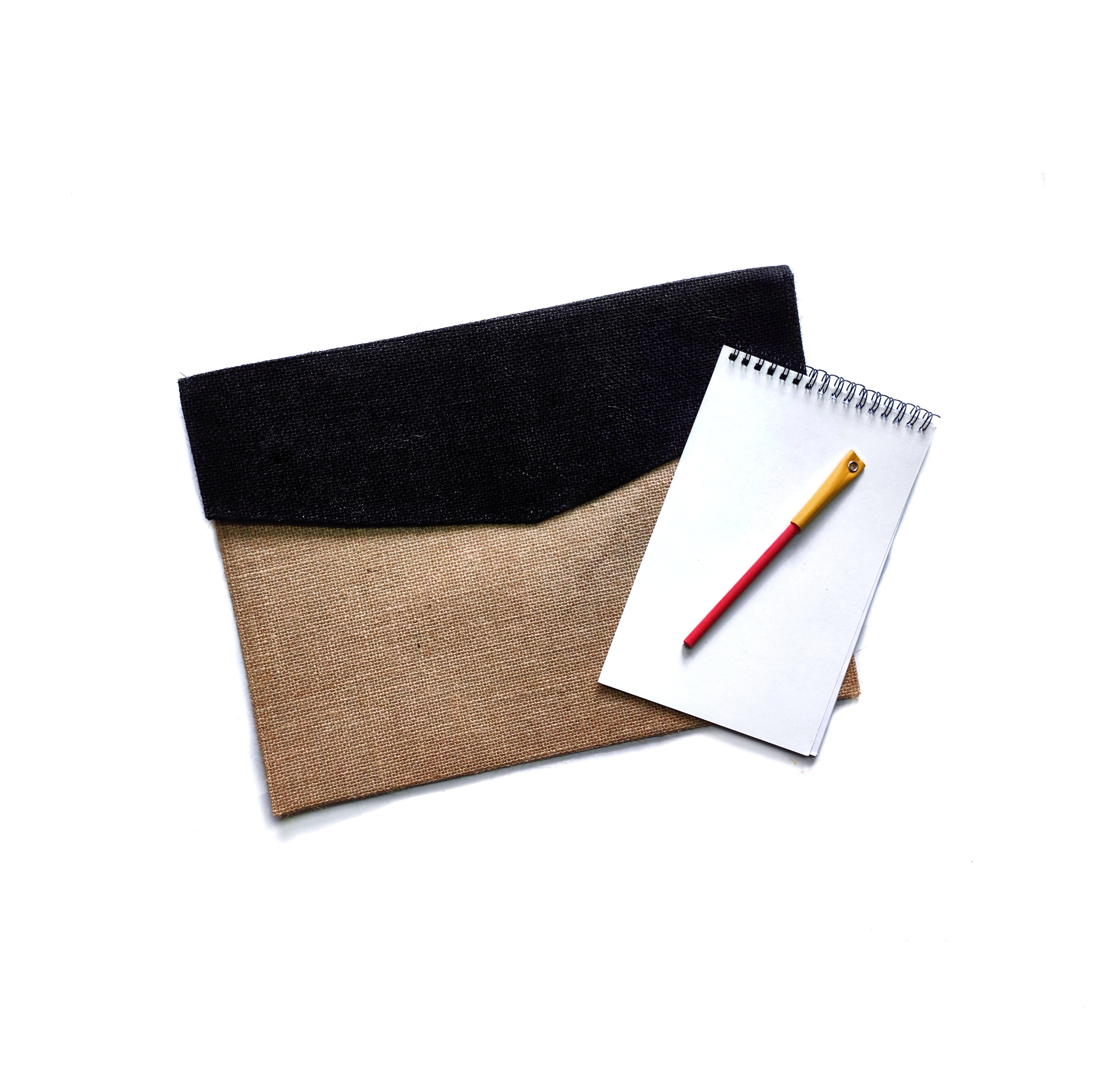 Jute Flip File Combo | Paper Pen | Handmade