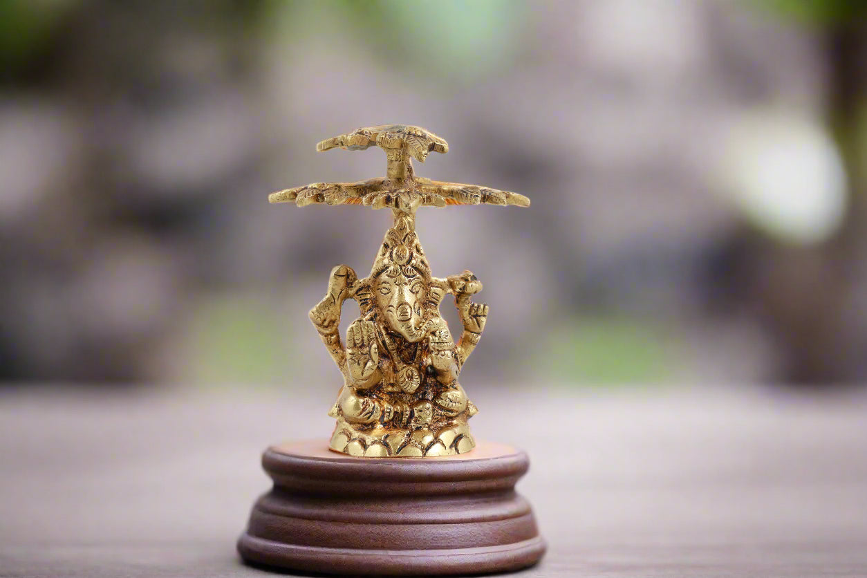 Lord Ganesh Brass Decor