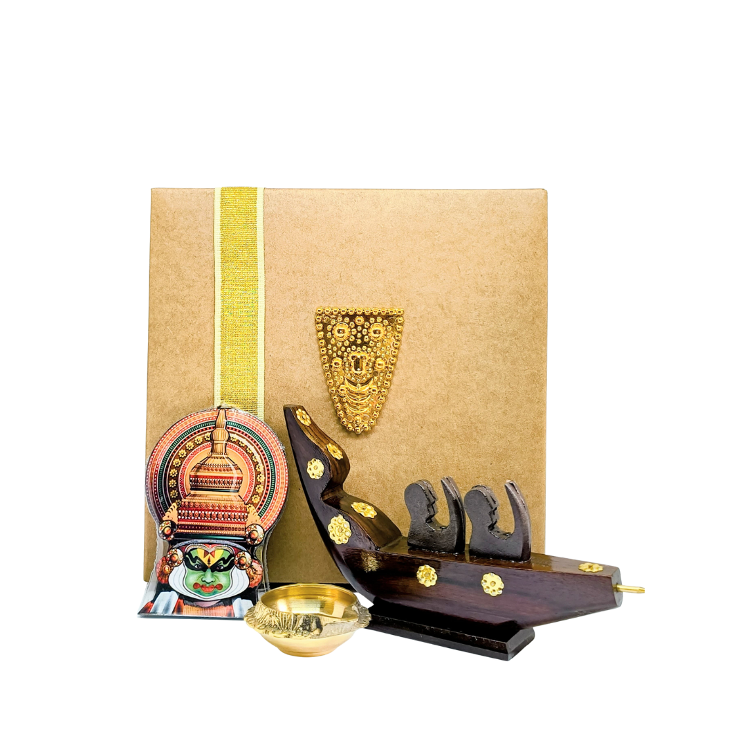 Elegant Onam Gift Hamper – Kerala Souvenirs & Festive Keepsakes