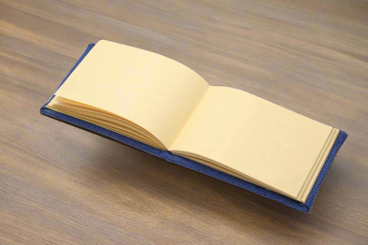Jute Hard Cover Horizontal Planner