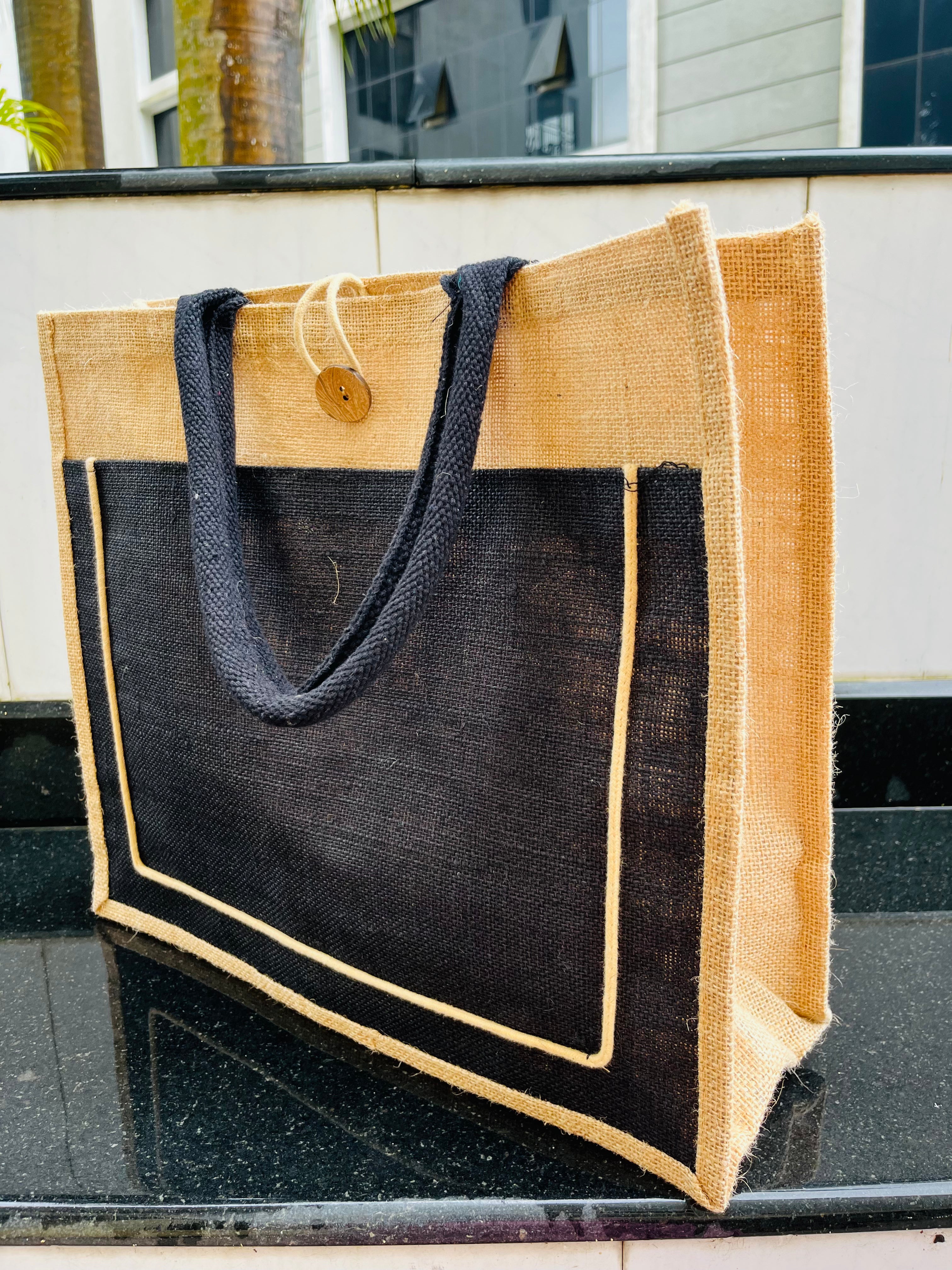 Jute Shopping Bag | Eco-friendly | Handmade | Model 2