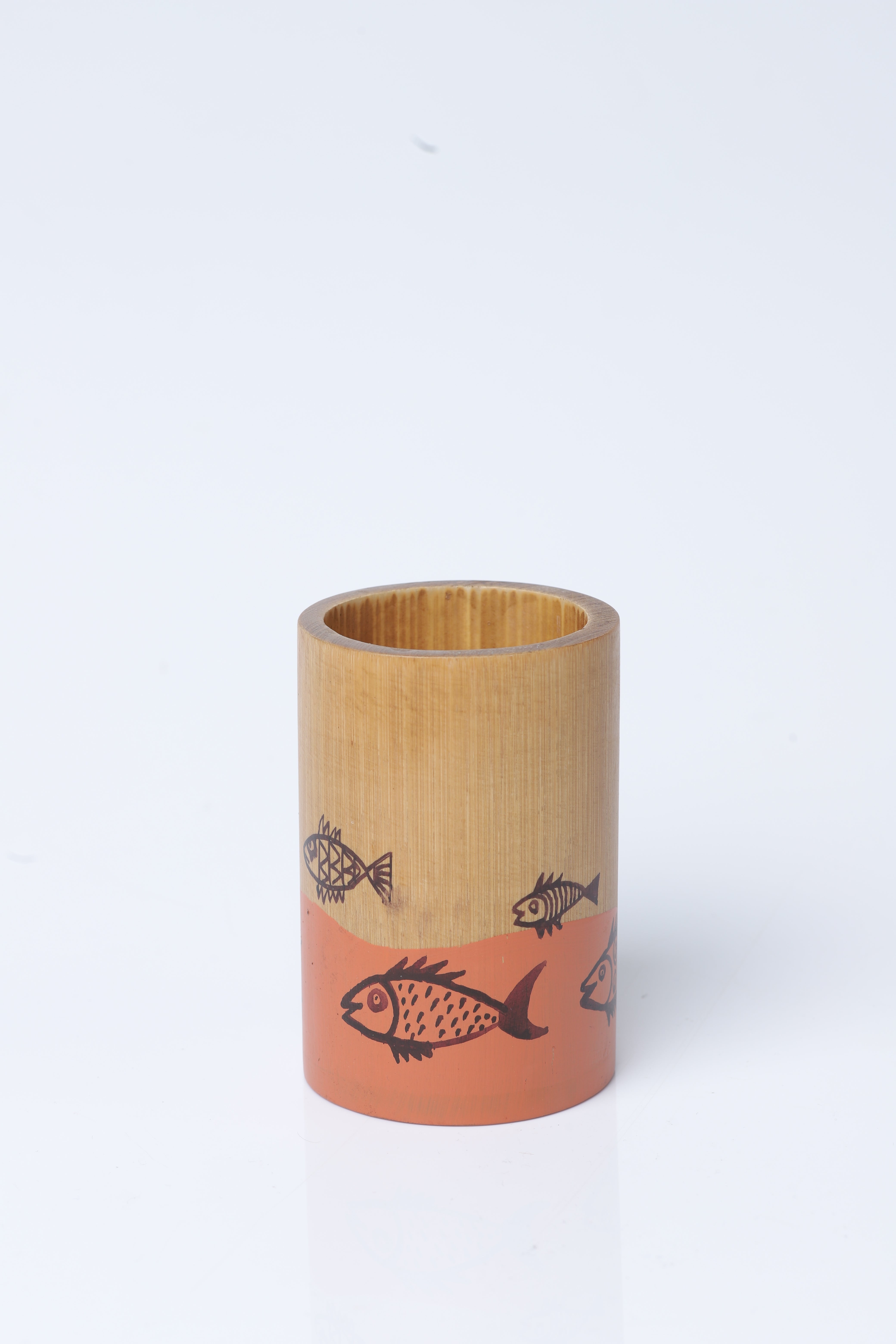 Bamboo Pen Stand | Version 2