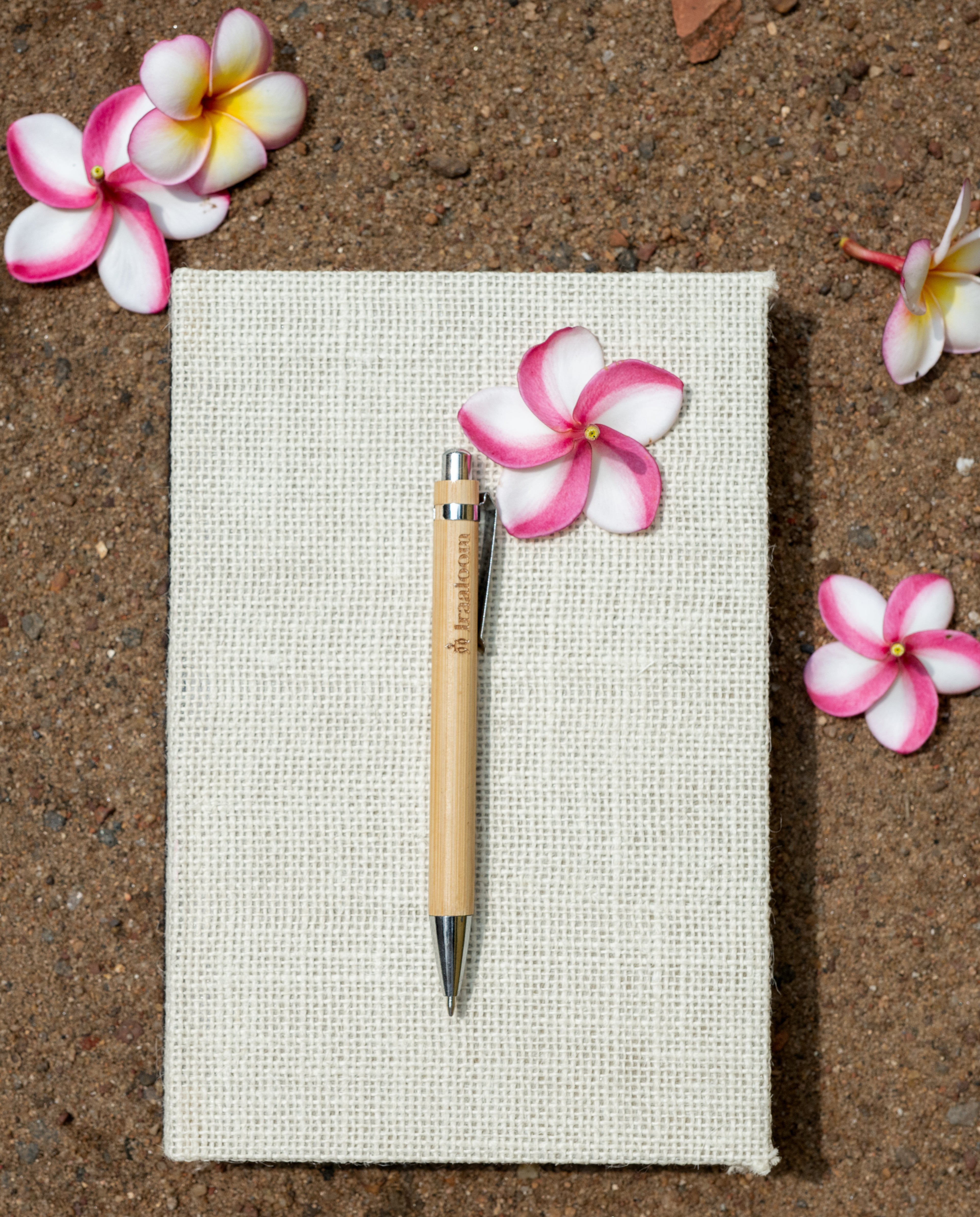 Corporate Gifting Hamper | Jute Journal, Jute File Folder & Bamboo Pen
