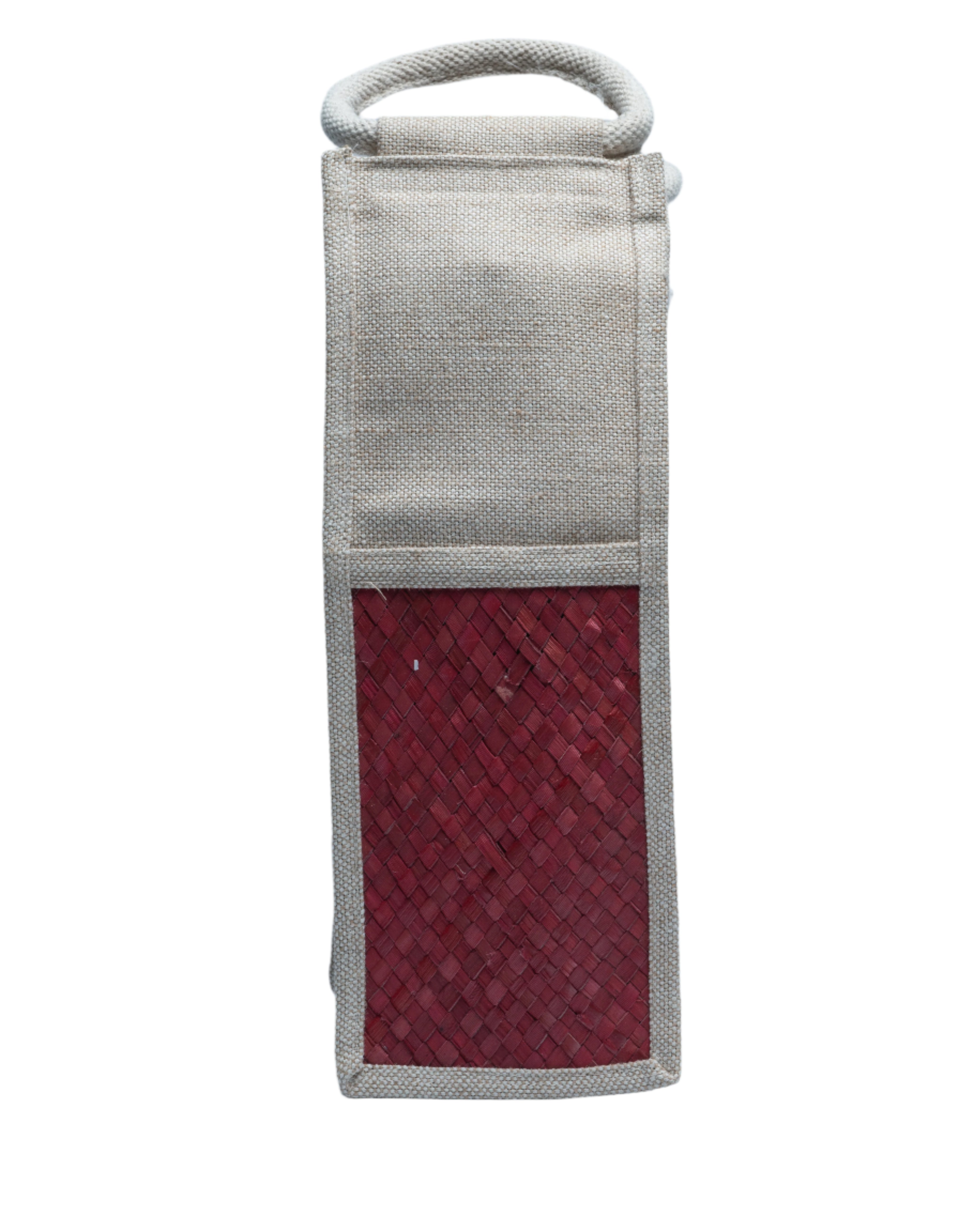 Wine Pouch with Screwpine Layer