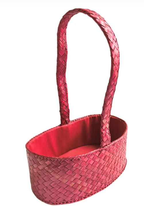 Handmade Screwpine Hamper Basket | Eco-friendly