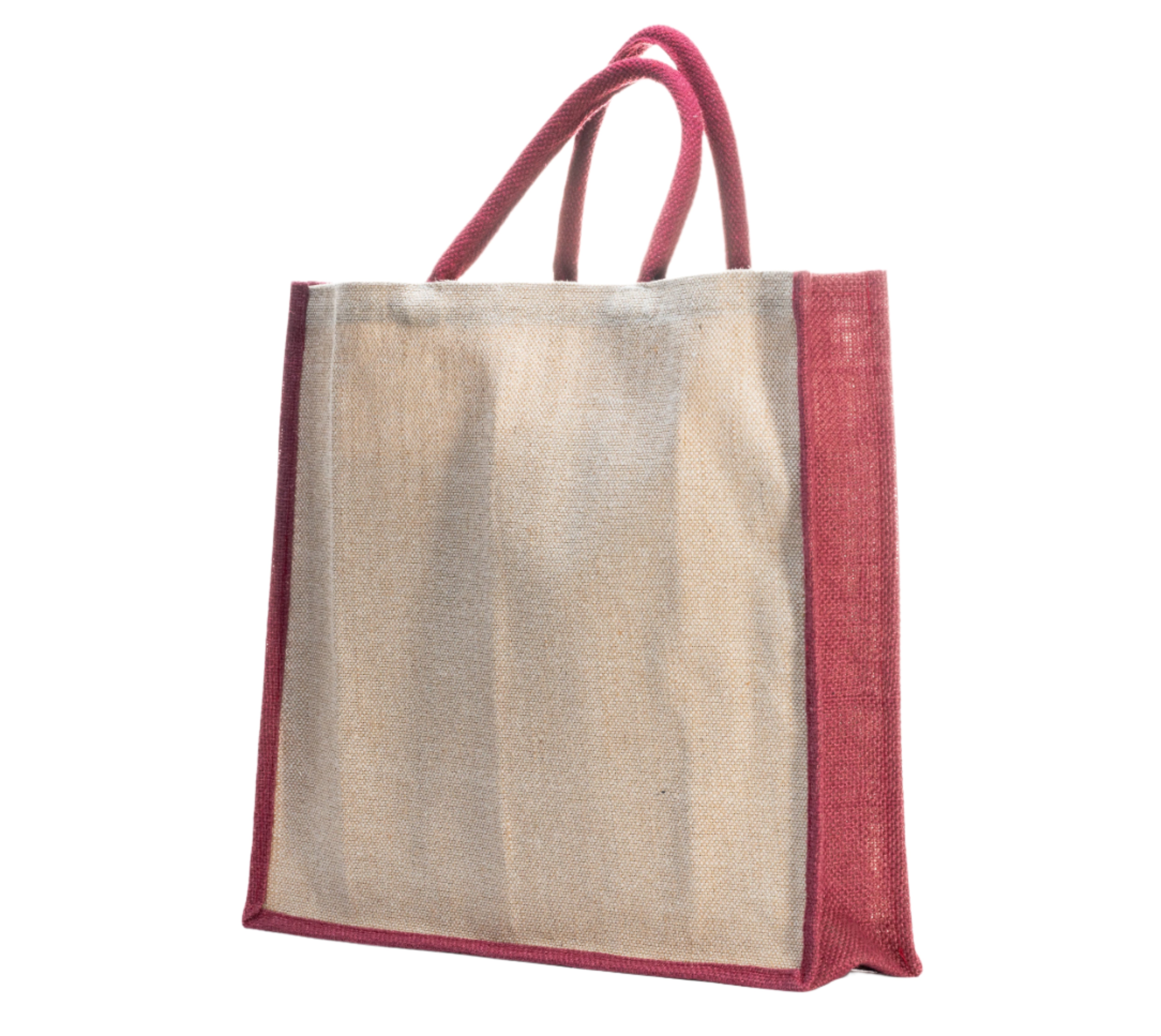Jute Shopping Bag | Red