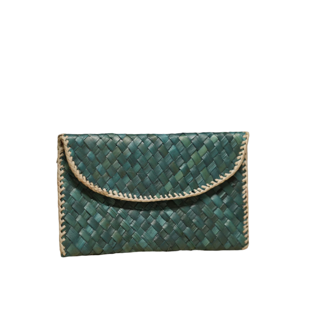 Screwpine purse | Purse for Women and Girls | Green Colour