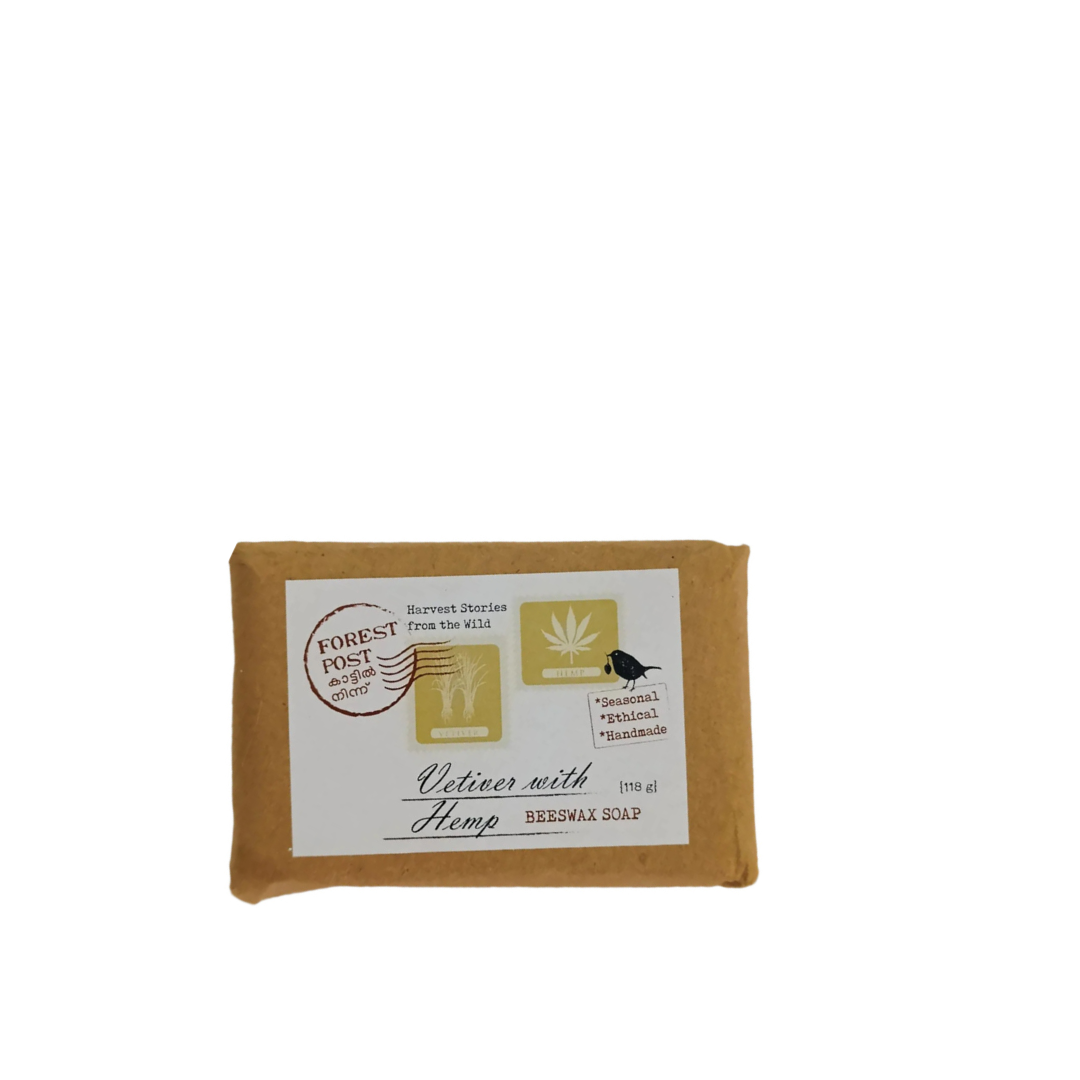 Vetiver with Hemp Beeswax Soap