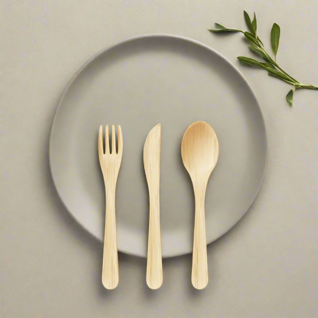 Bamboo Cutlery set