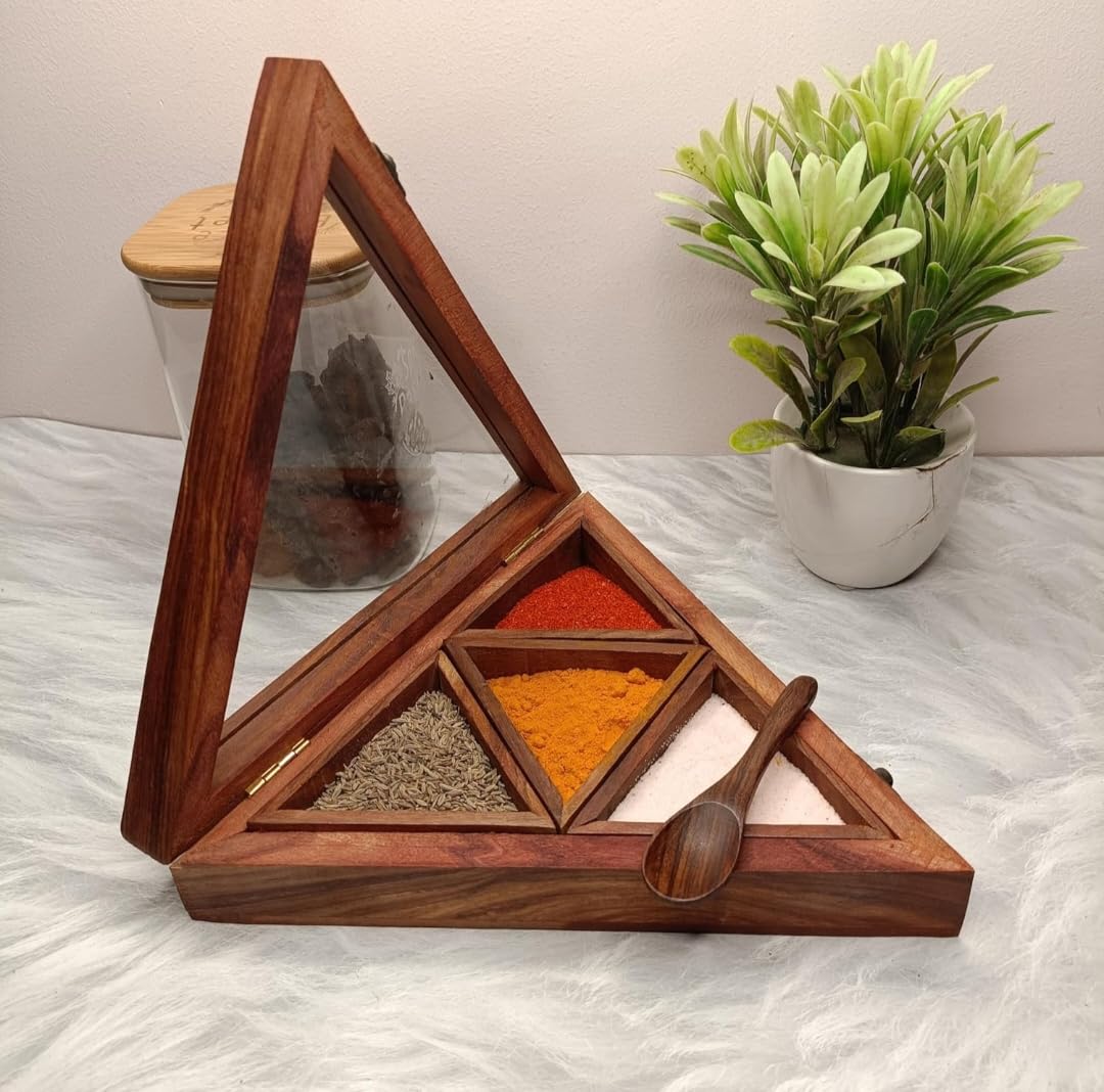 Triangle Spice Box
