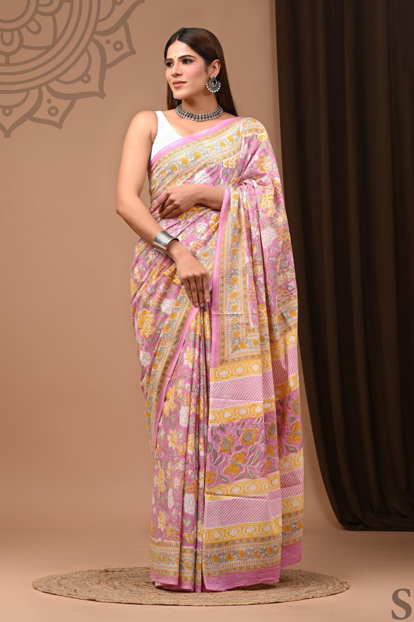 Cotton Mul Saree