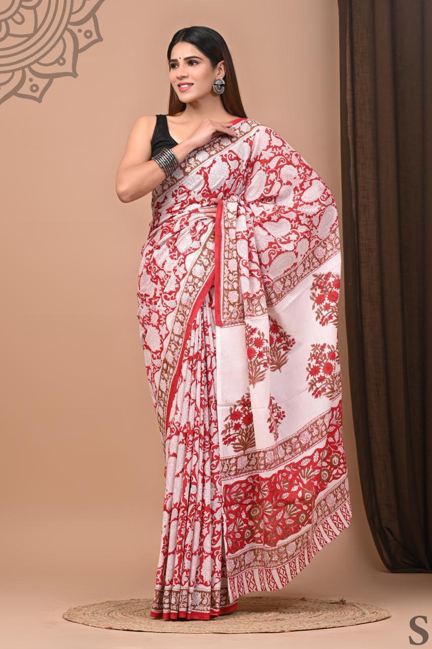 Cotton Mul Saree