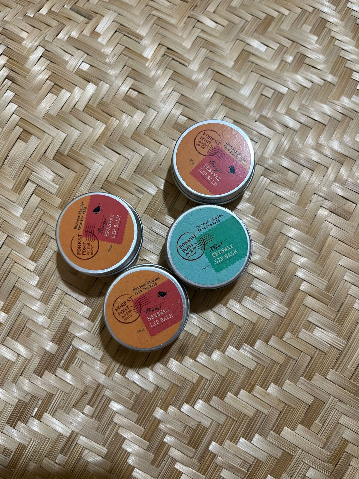 Orange Beeswax Lip Balm