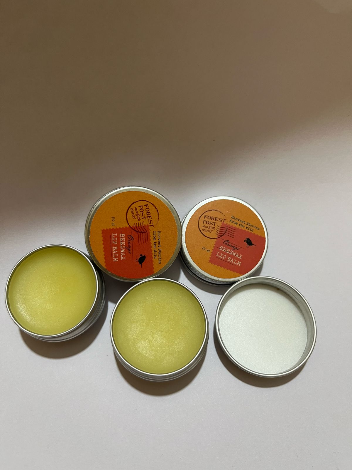 Orange Beeswax Lip Balm