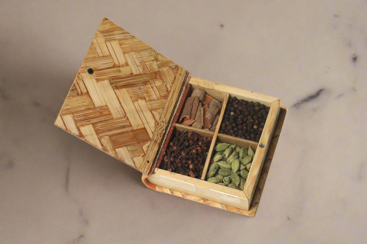 Bamboo Spice Box