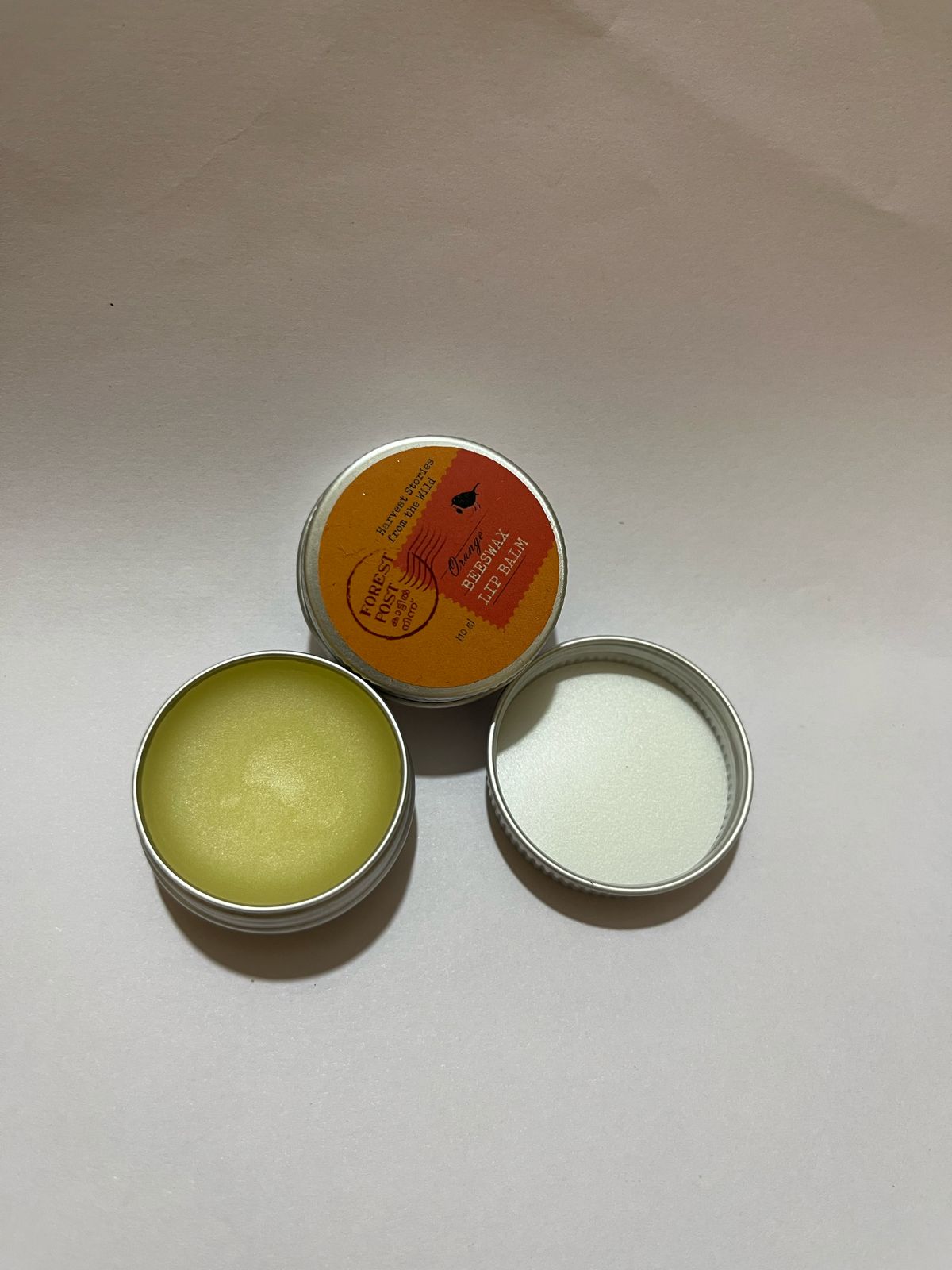 Orange Beeswax Lip Balm