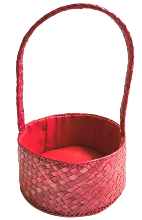 Handmade Screwpine Hamper Basket | Eco-friendly