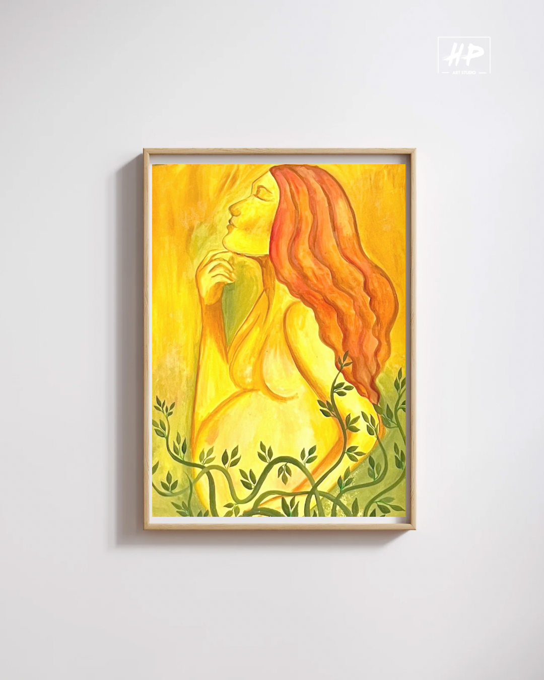 Mother Earth pregnancy series art work