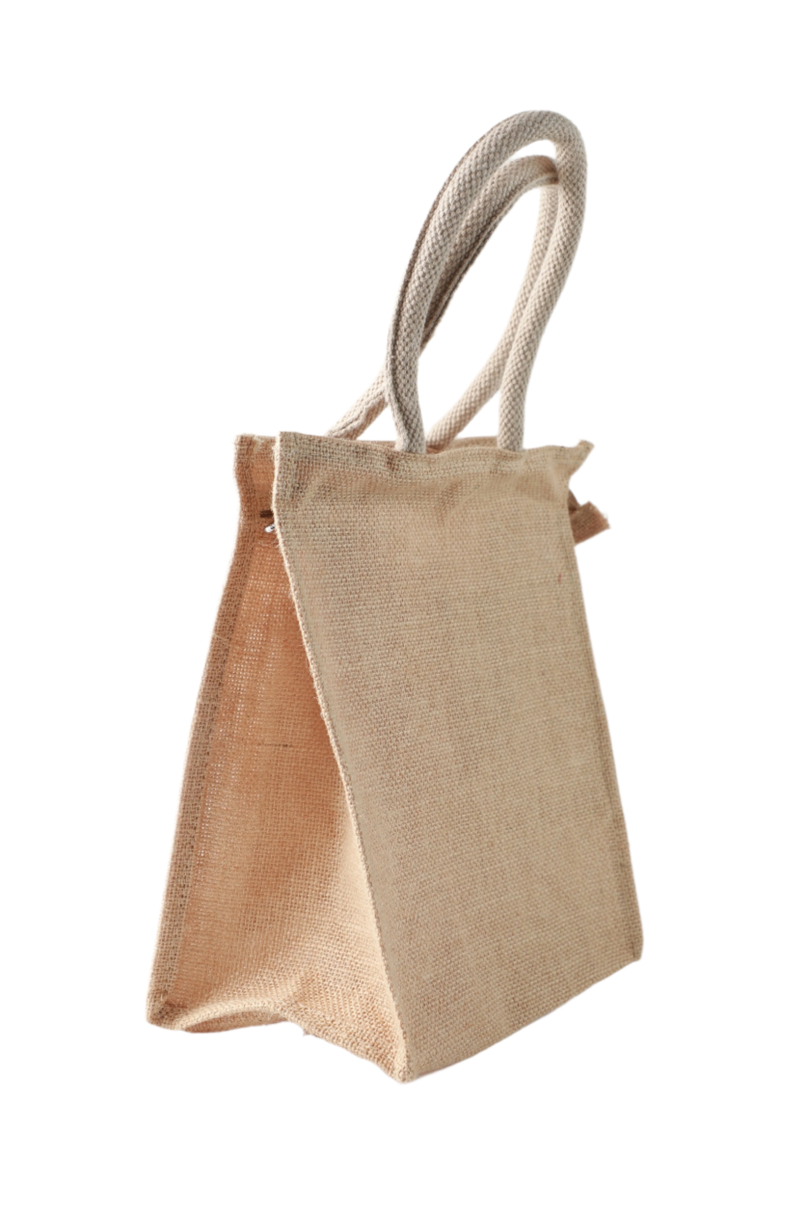 Jute Lunch Bag Single | Version 2 | Eco-friendly | Handmade