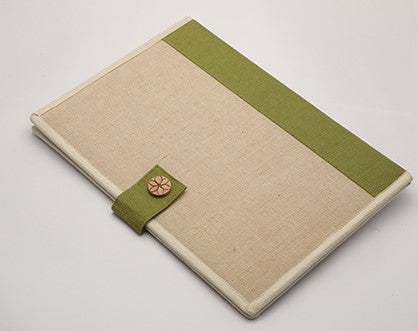 Handmade designed Jute File folder