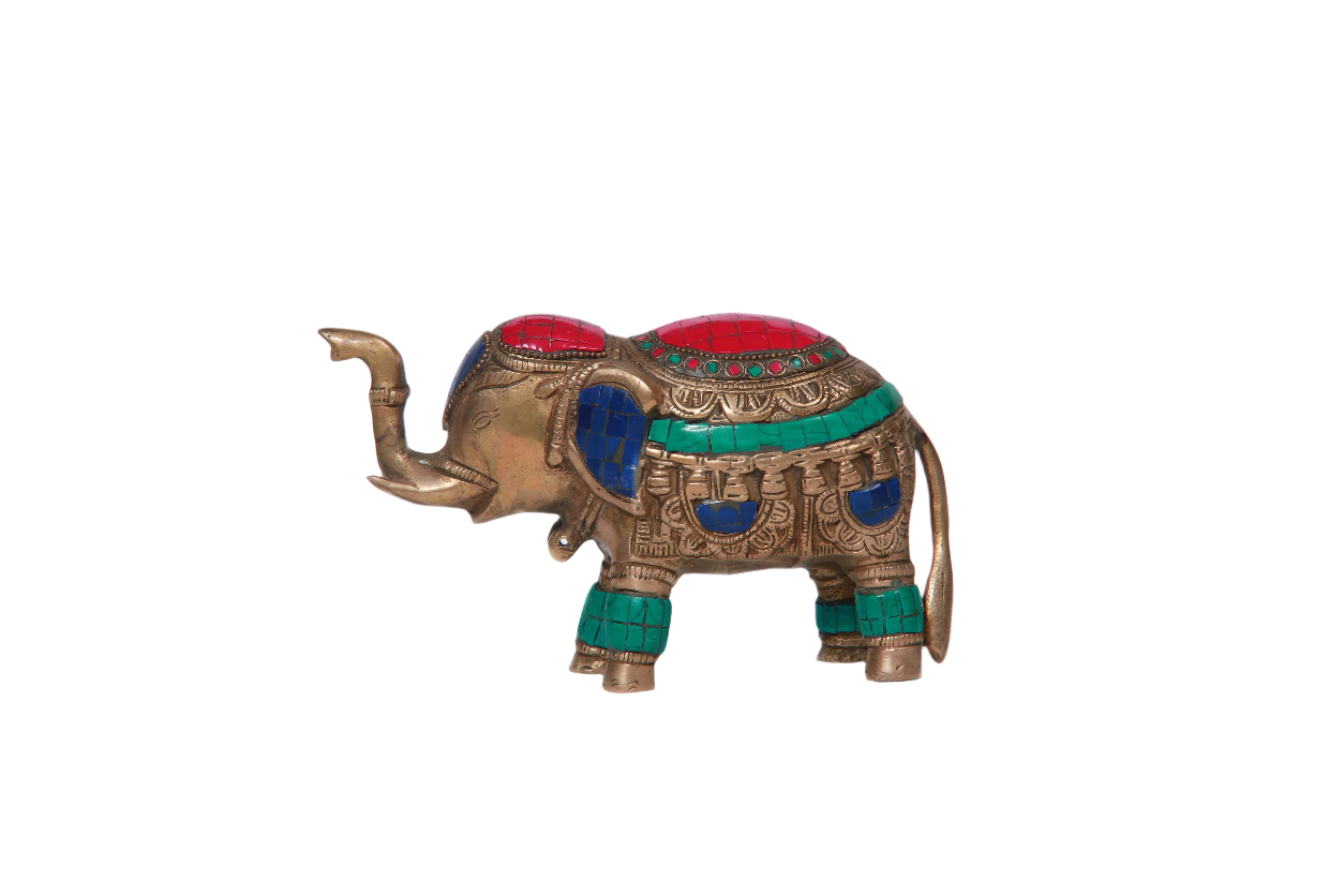 Brass Elephant Decor