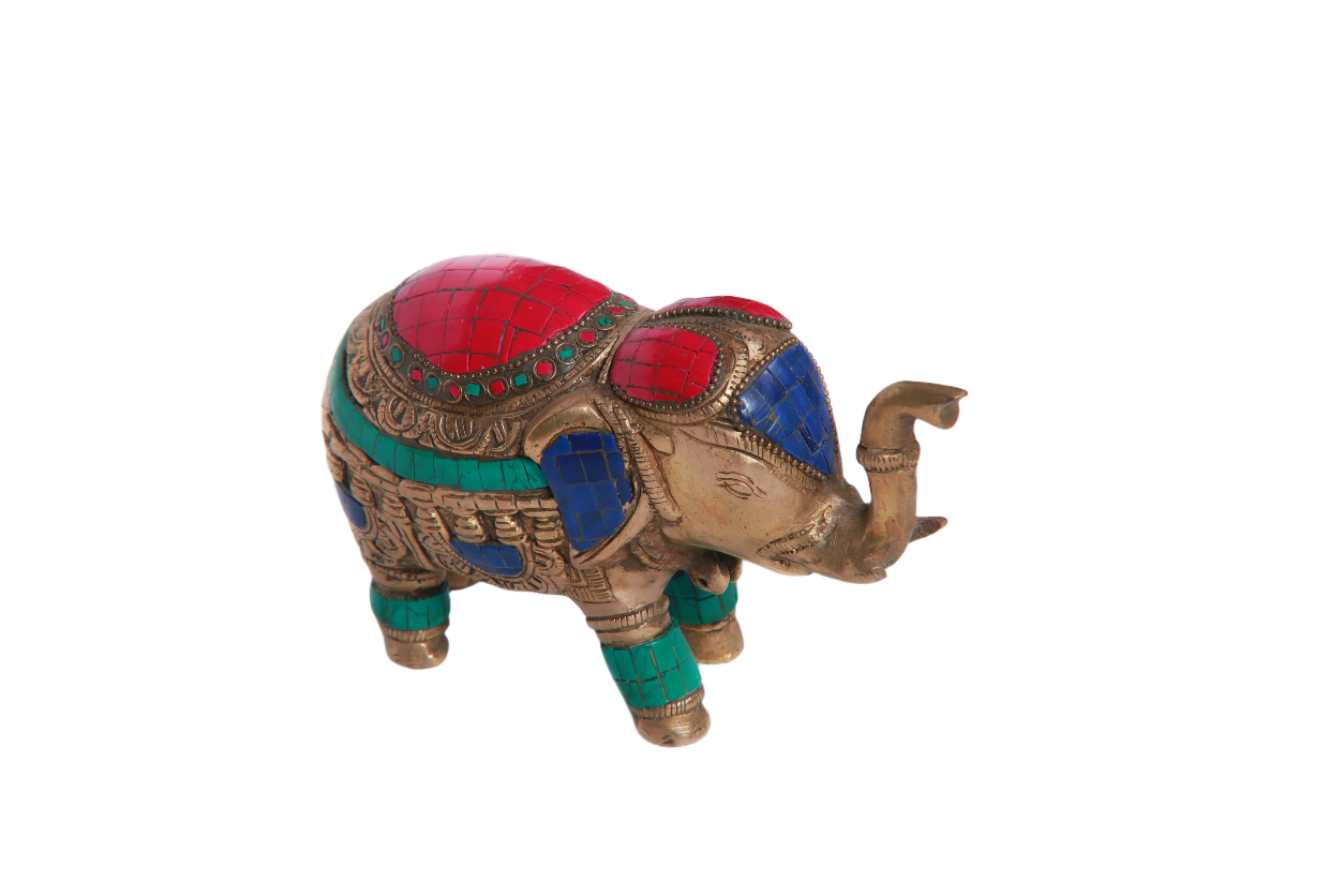 Brass Elephant Decor