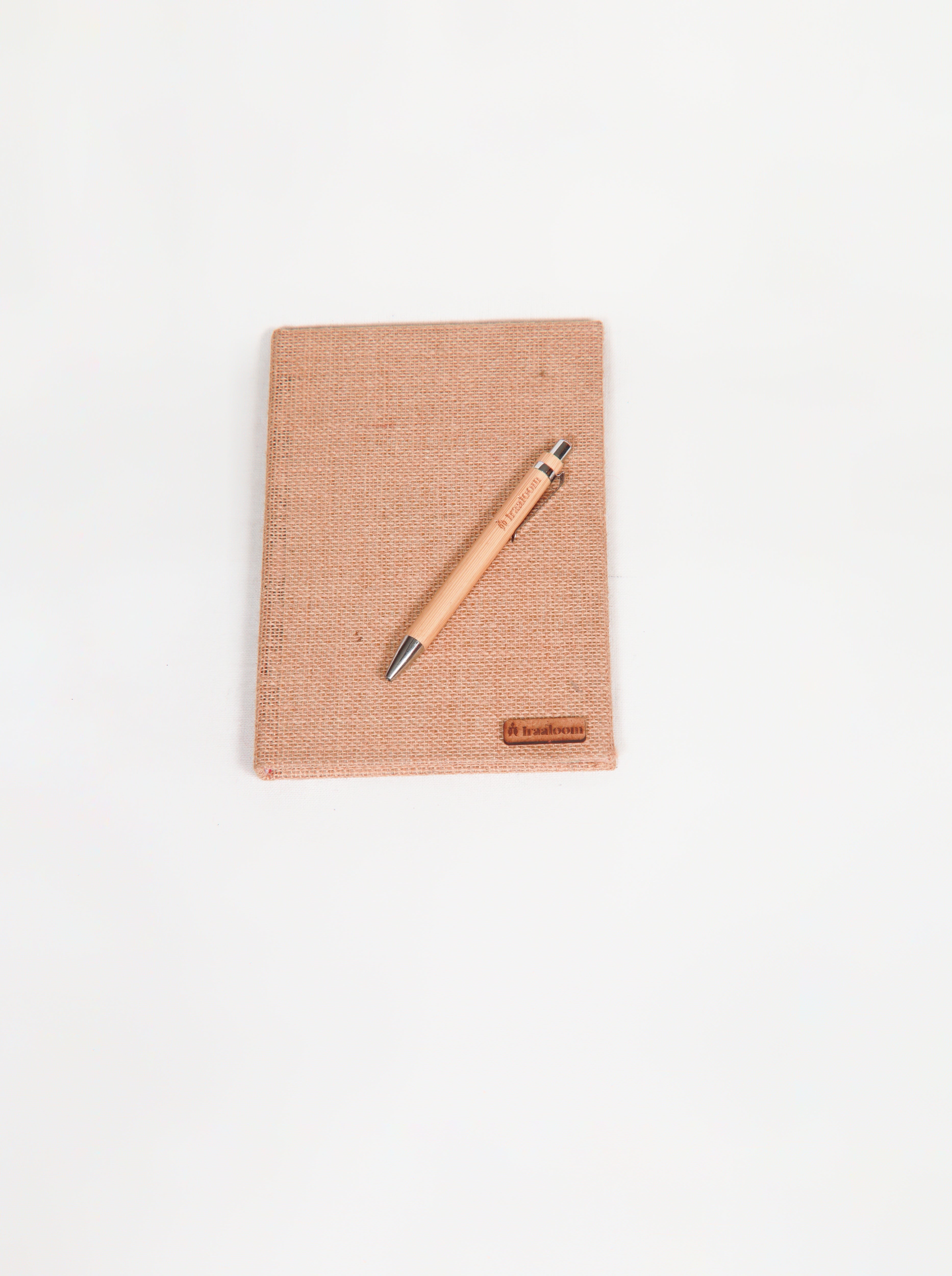 Jute Journal and Bamboo Pen