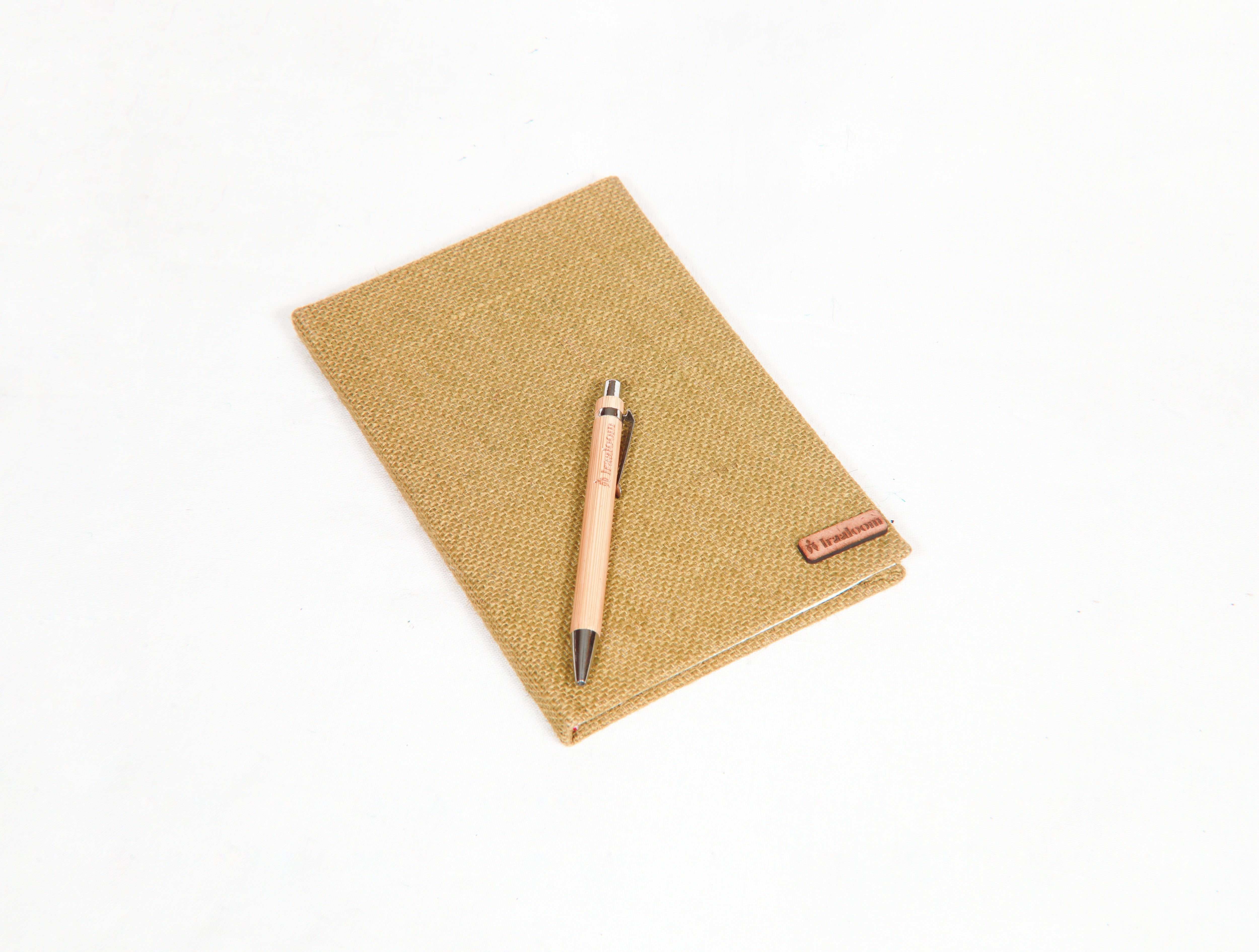 Jute Journal and Bamboo Pen