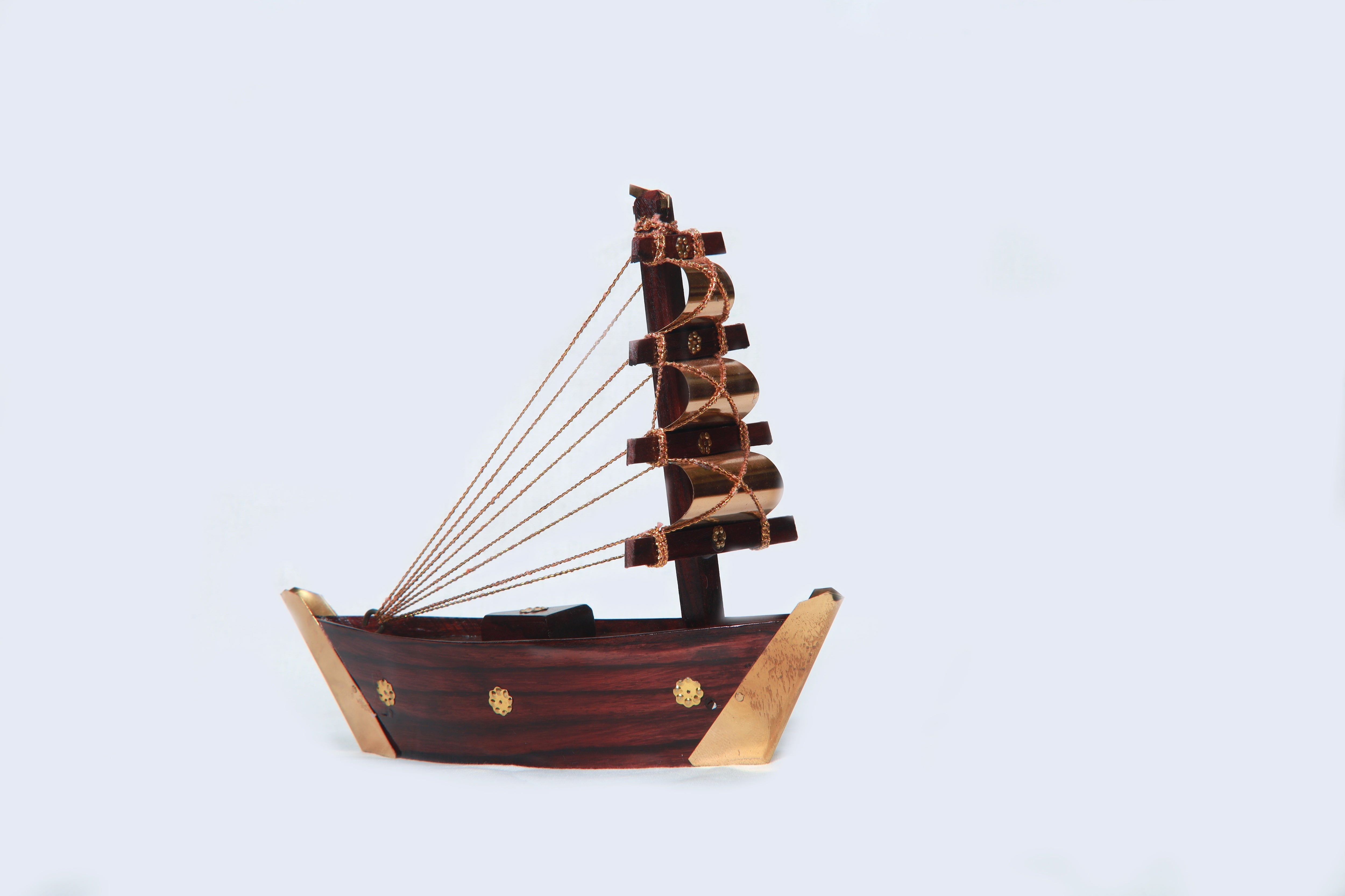 Brass Ship Miniature Model