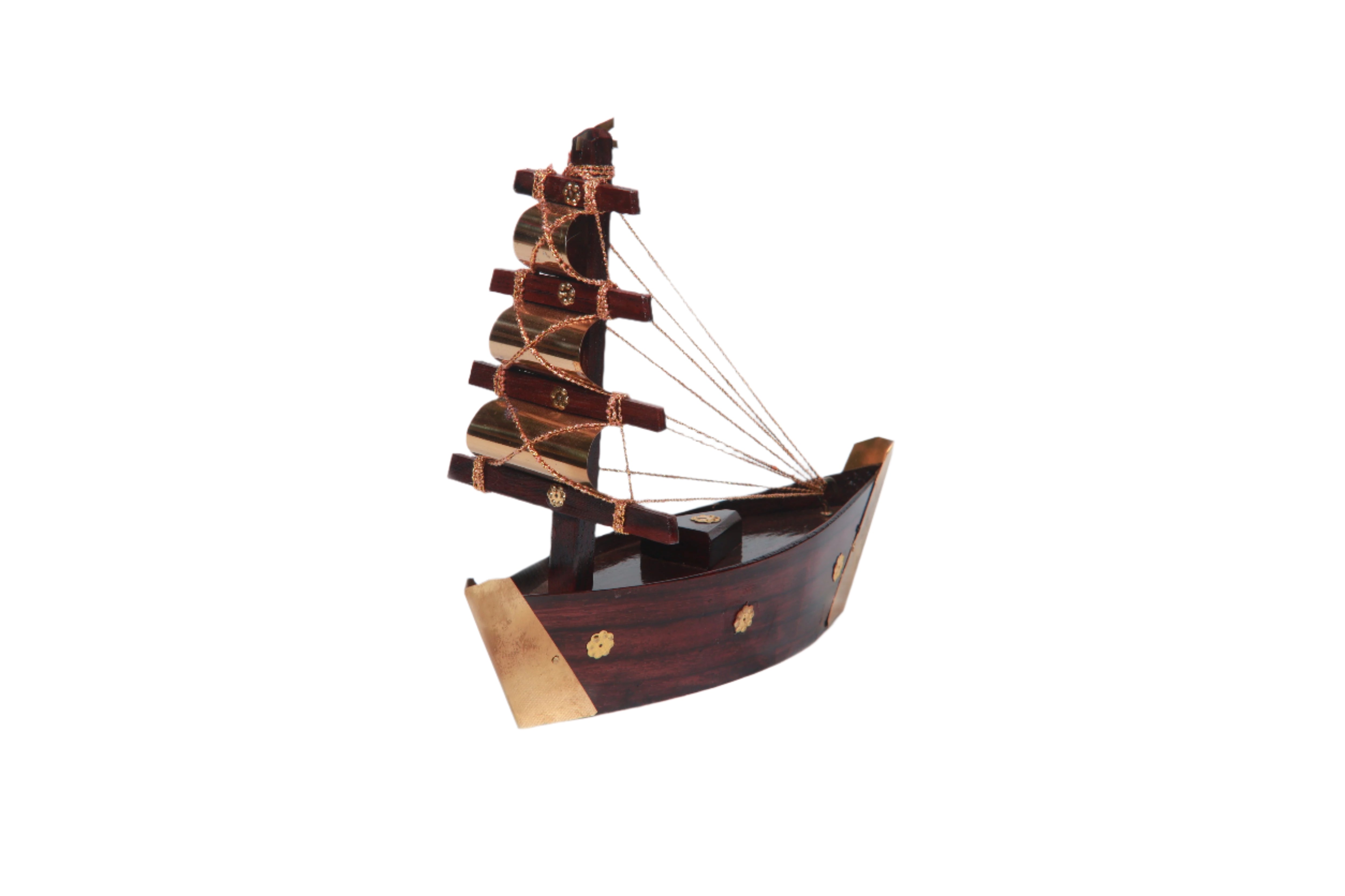 Brass Ship Miniature Model