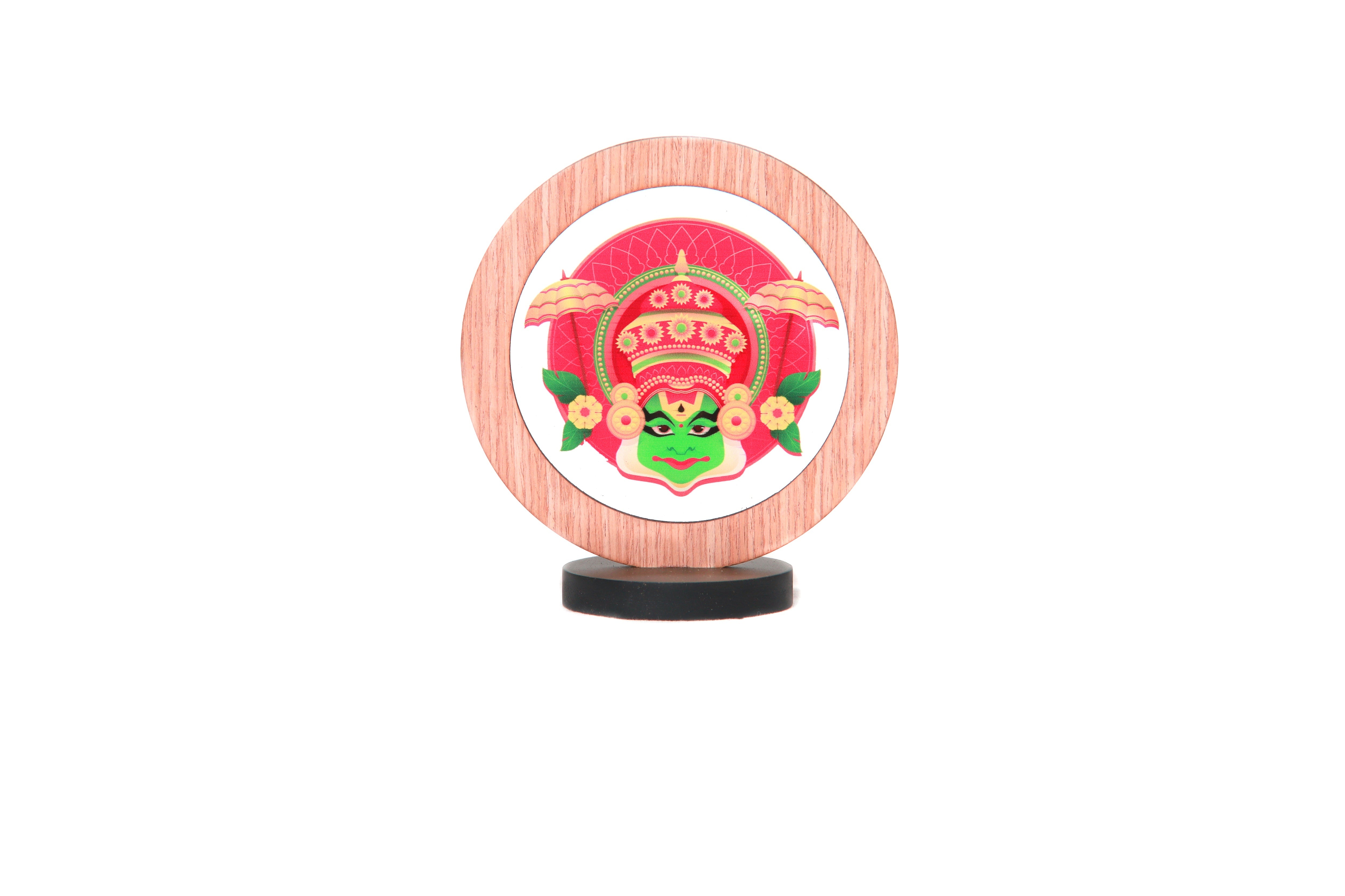 Printed Kathakali with Round Base