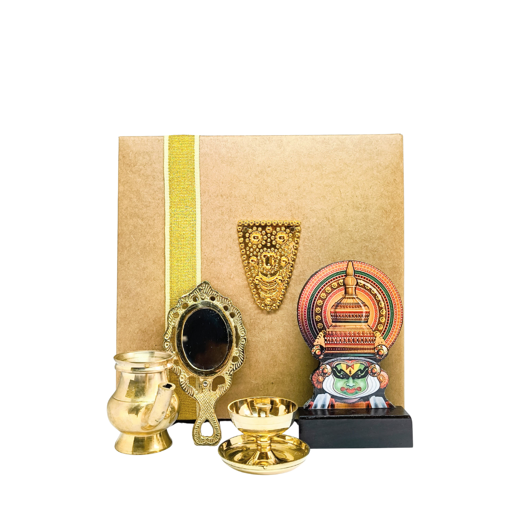 Premium Onam Gift Hampers – Kerala Souvenirs & Traditional Brassware