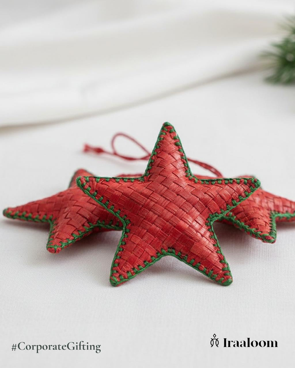 Handmade Screwpine star combo set of five