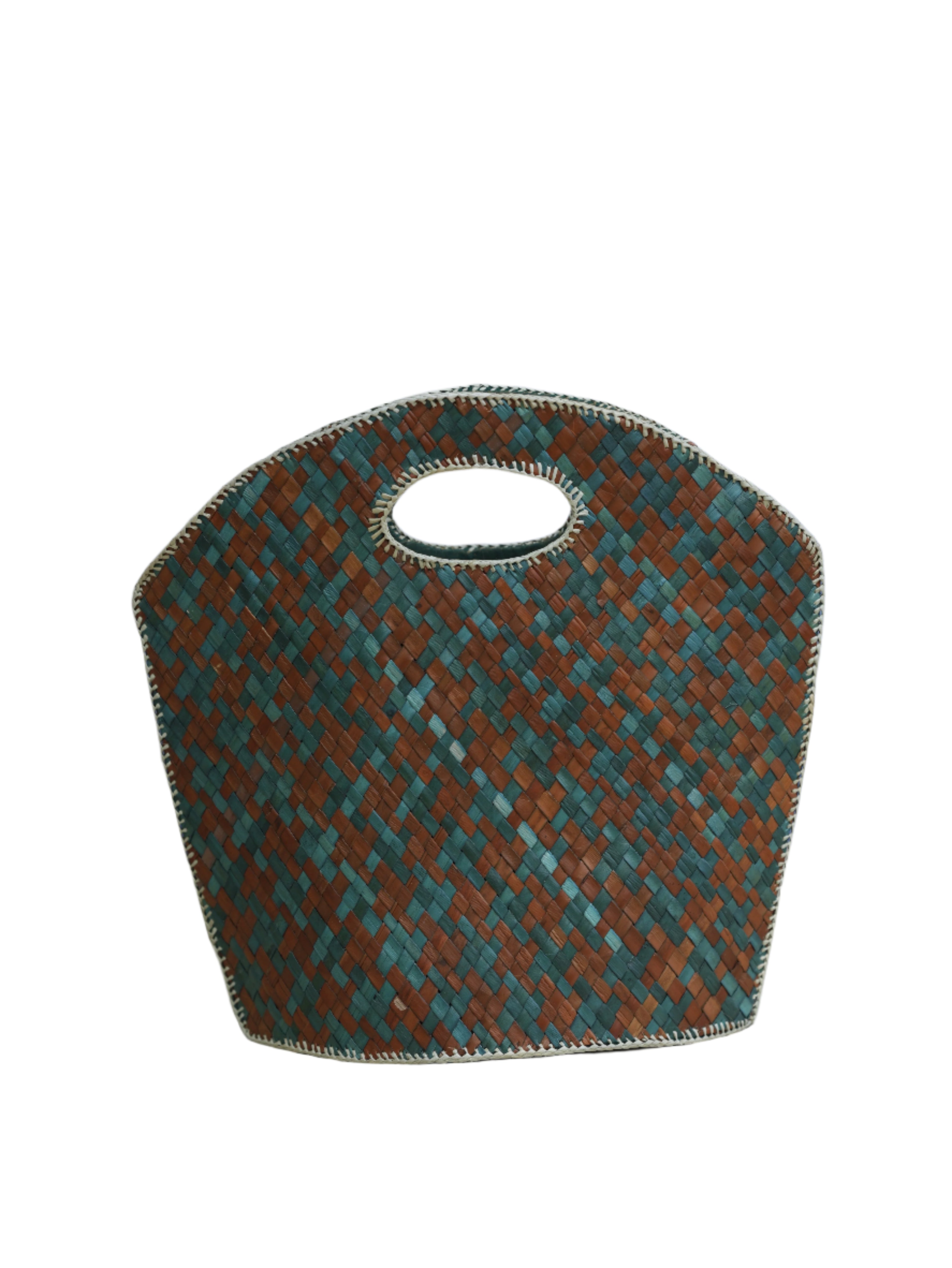 Green Colour Screwpine Bag