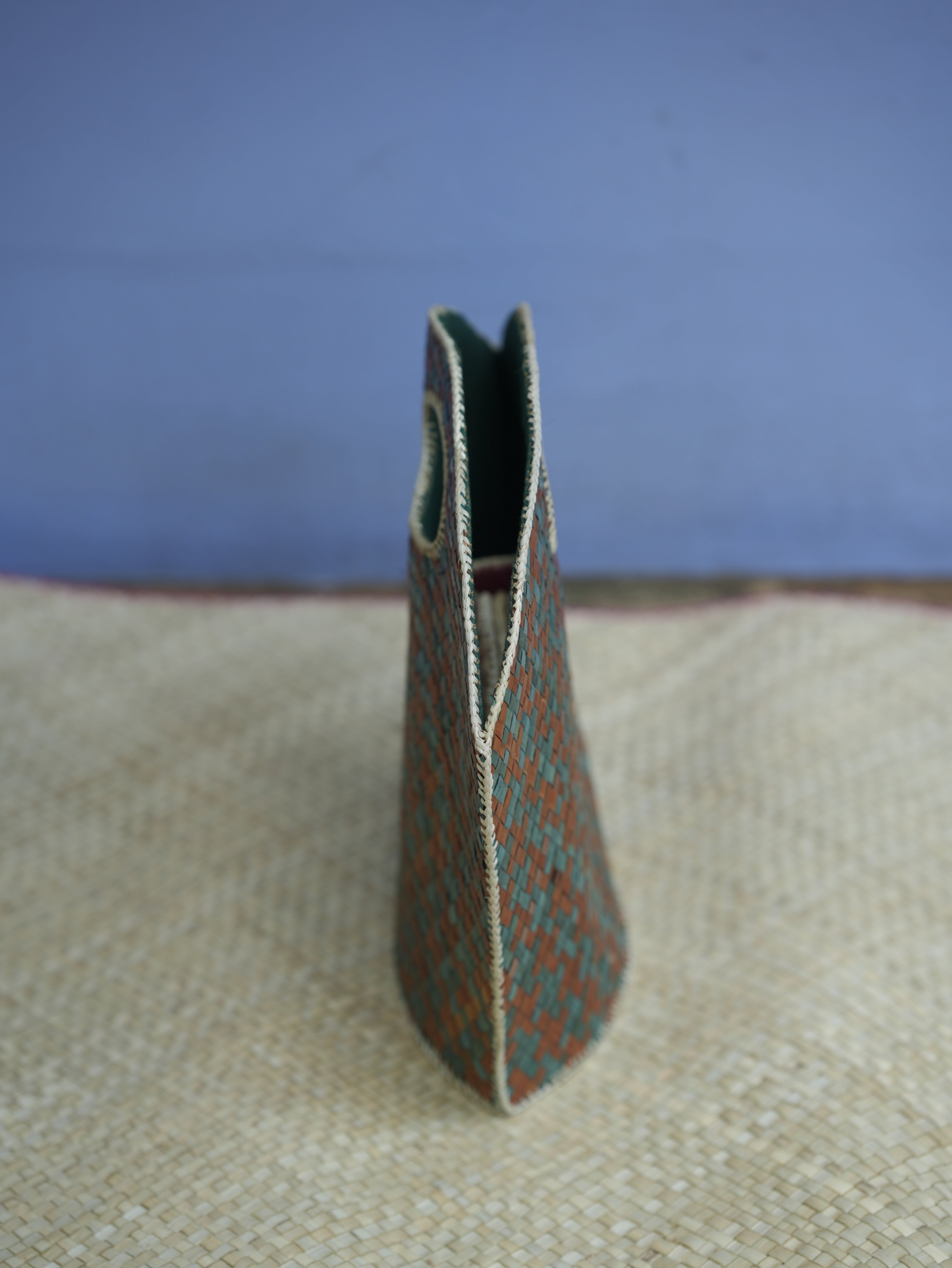 Green Colour Screwpine Bag
