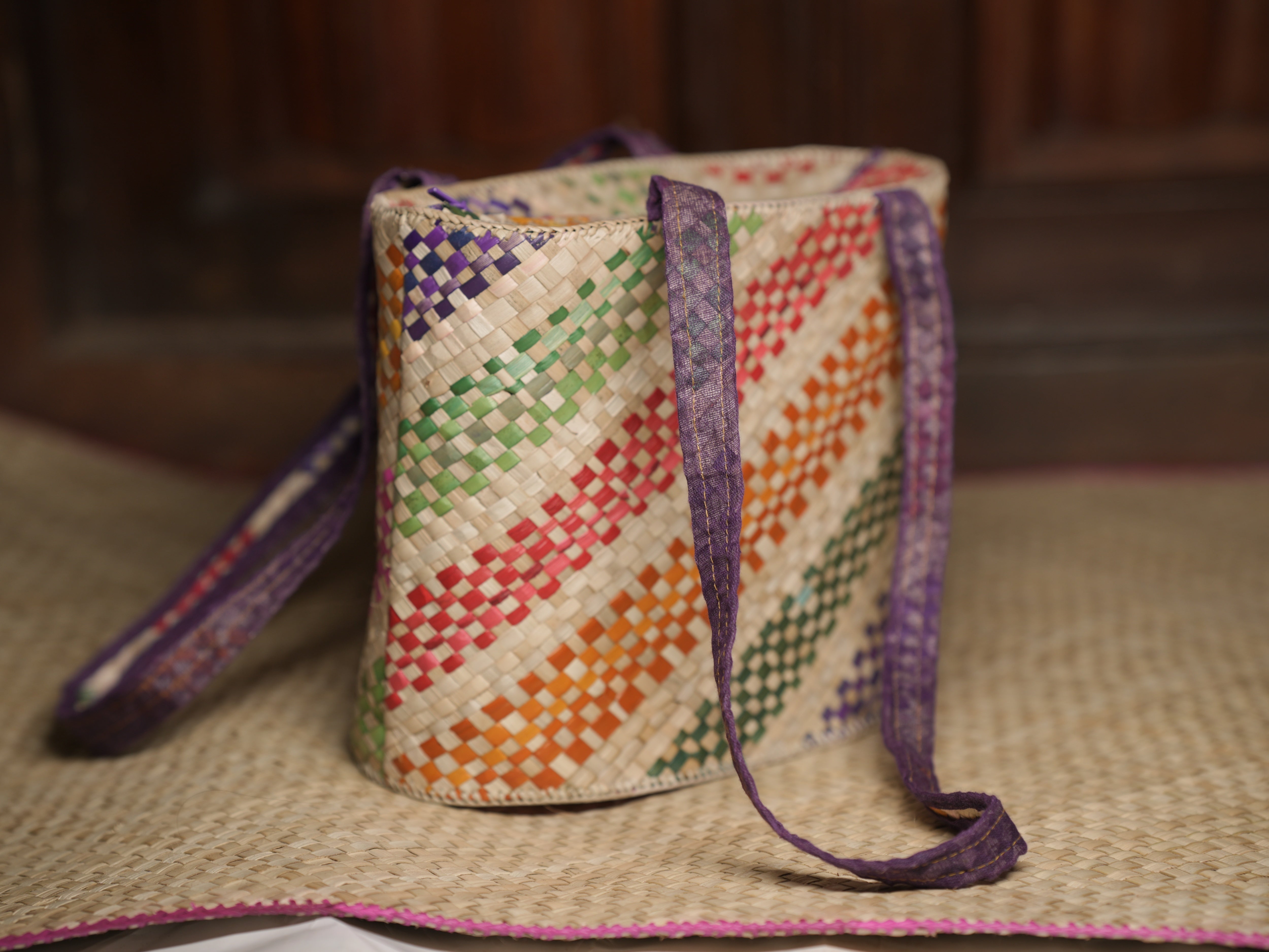 Screwpine Ladies bag | GI Product | Multicolour
