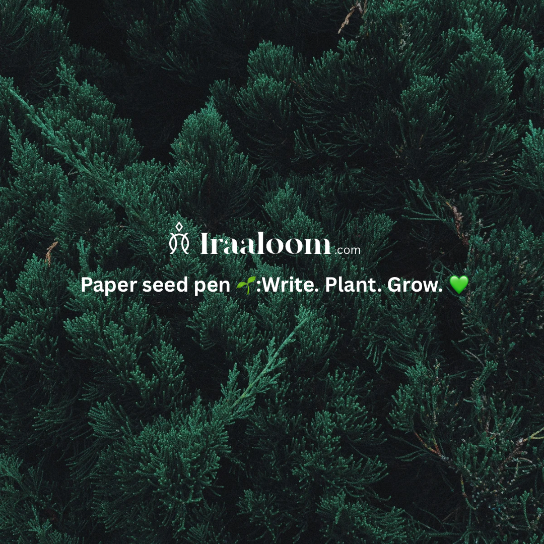 Handmade Plantable Paper Seed Pens | Set of 20