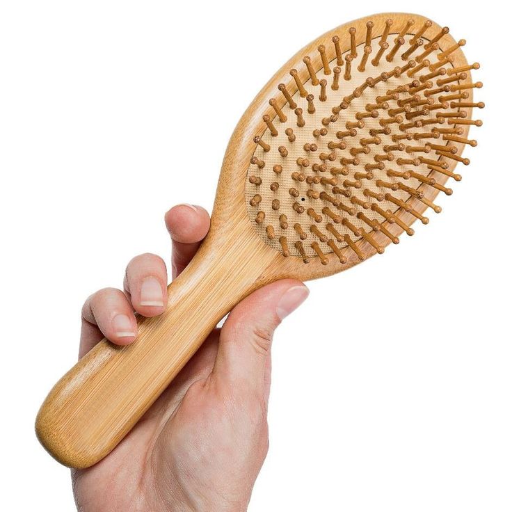 Bamboo Wooden Paddle Hair Brush