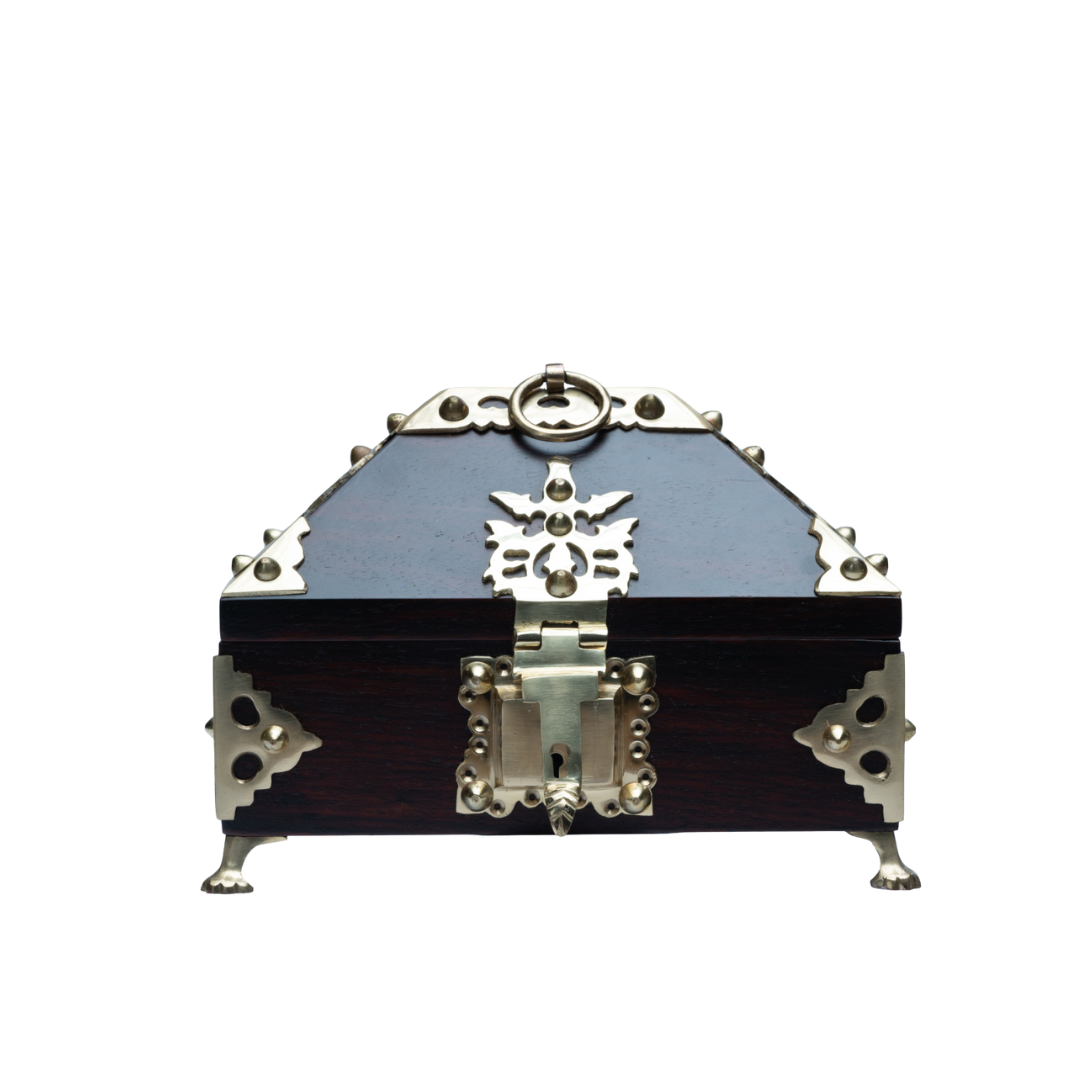 Nettur Jewellery Box | Dark Brown Colour