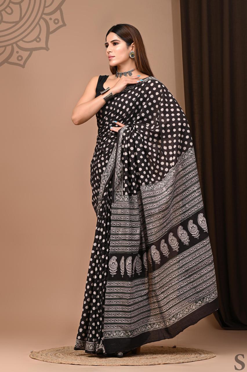 Cotton Mul Saree