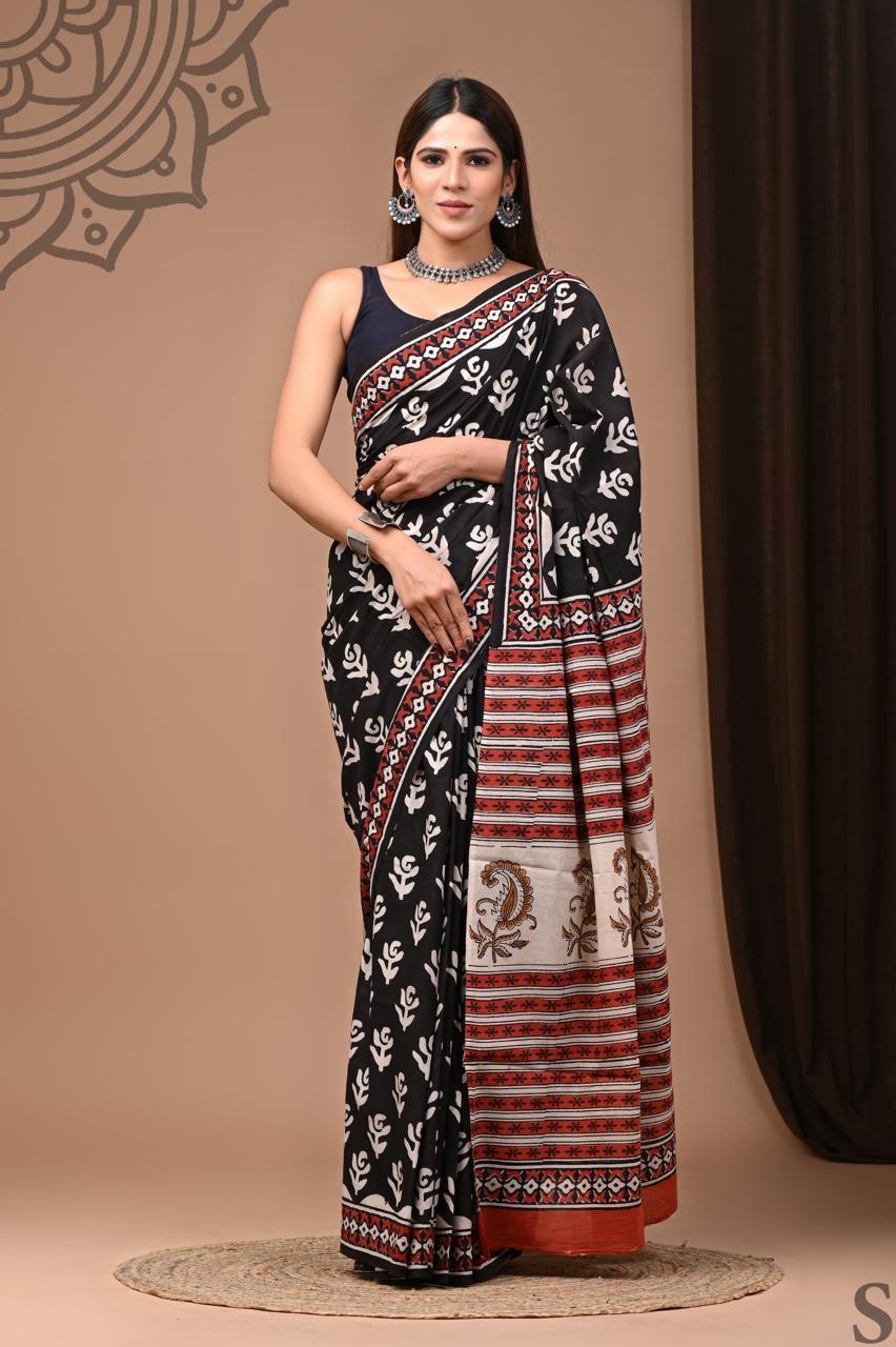 Cotton Mul Saree