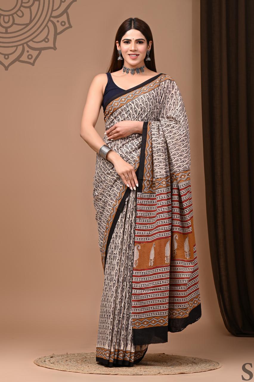 Cotton Mul Saree