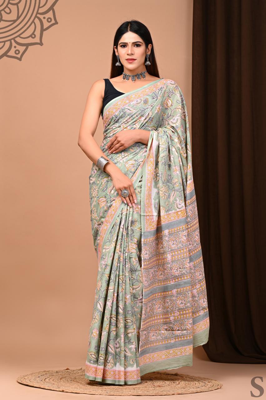 Cotton Mul Saree