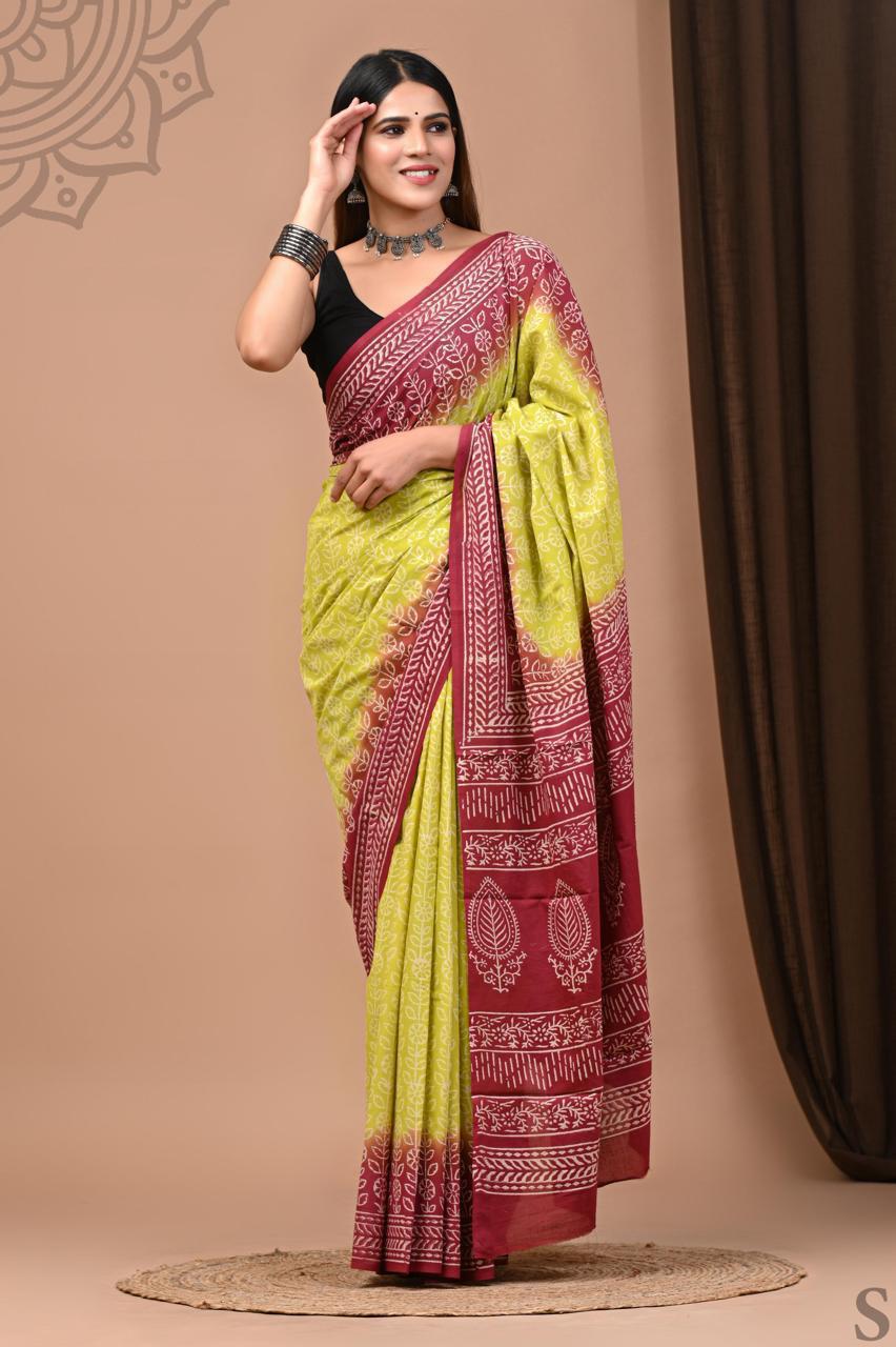 Cotton Mul Saree