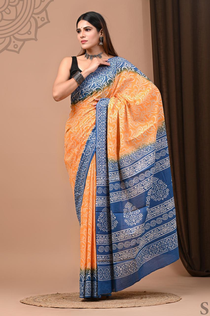 Cotton Mul Saree