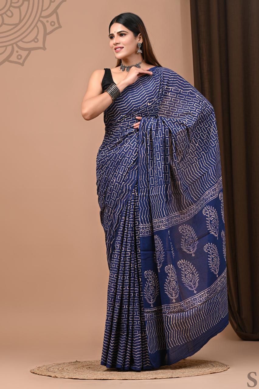 Cotton Mul Saree