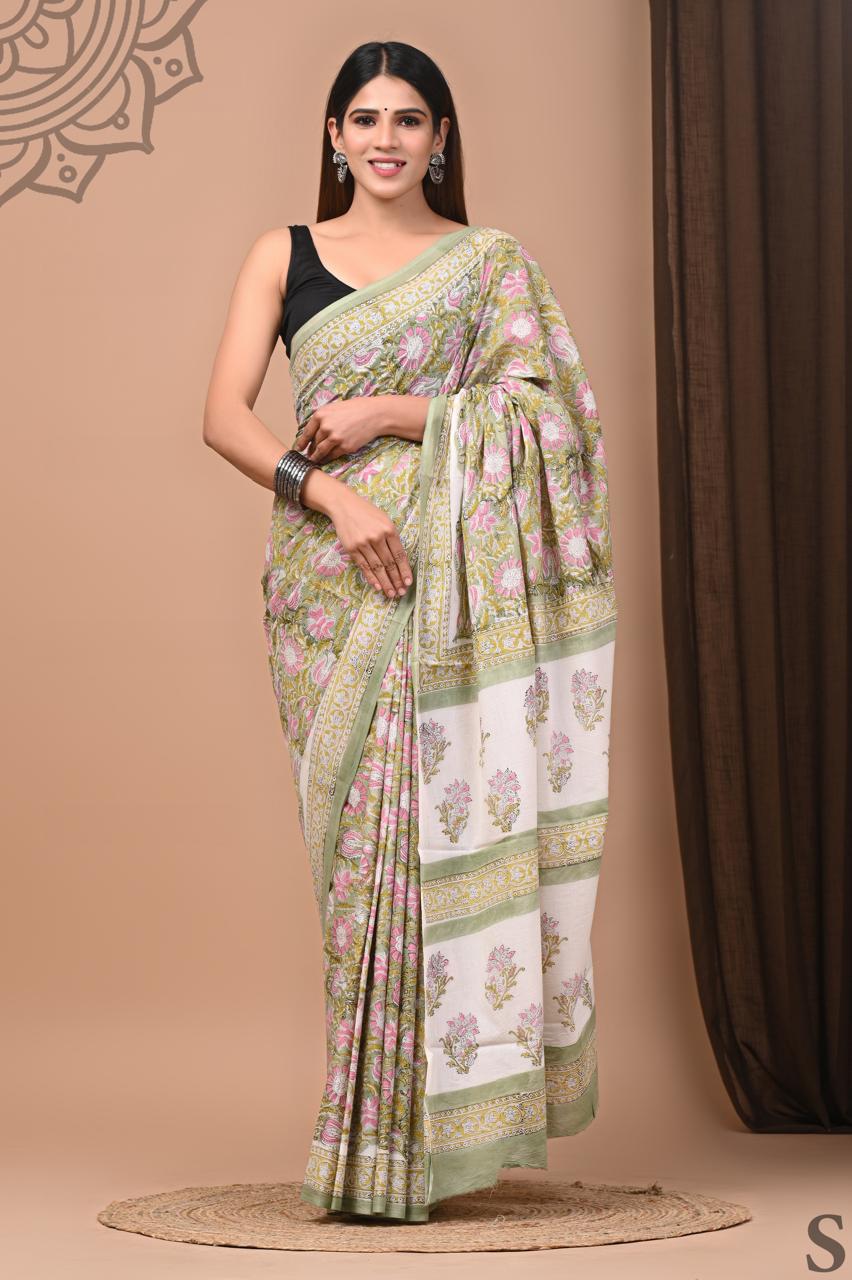 Cotton Mul Saree