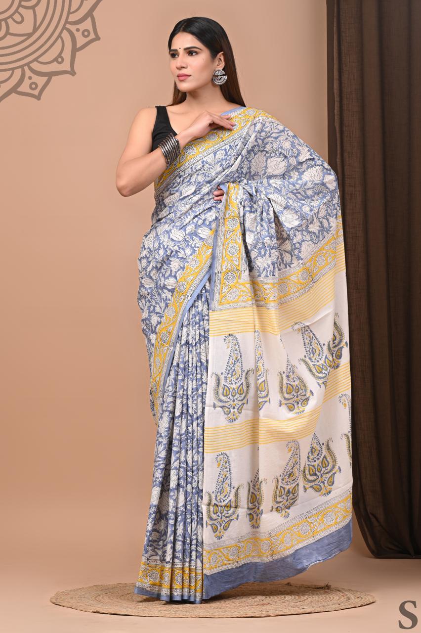 Cotton Mul Saree